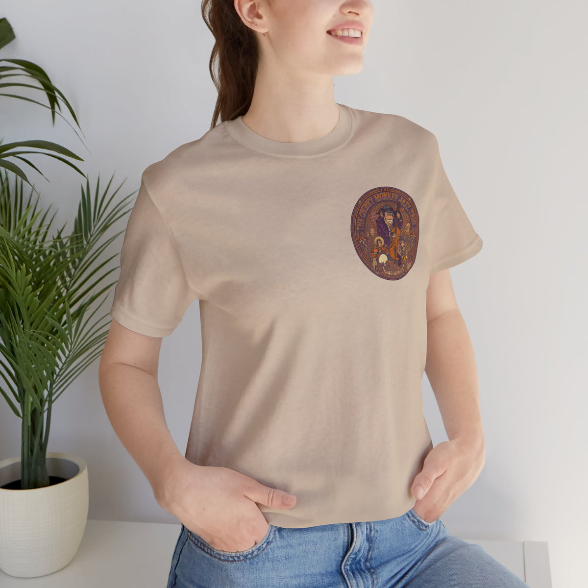 Vintage Style Fat Tony and the Chunky Monkey Trio Shirt - Retro Band Tee
