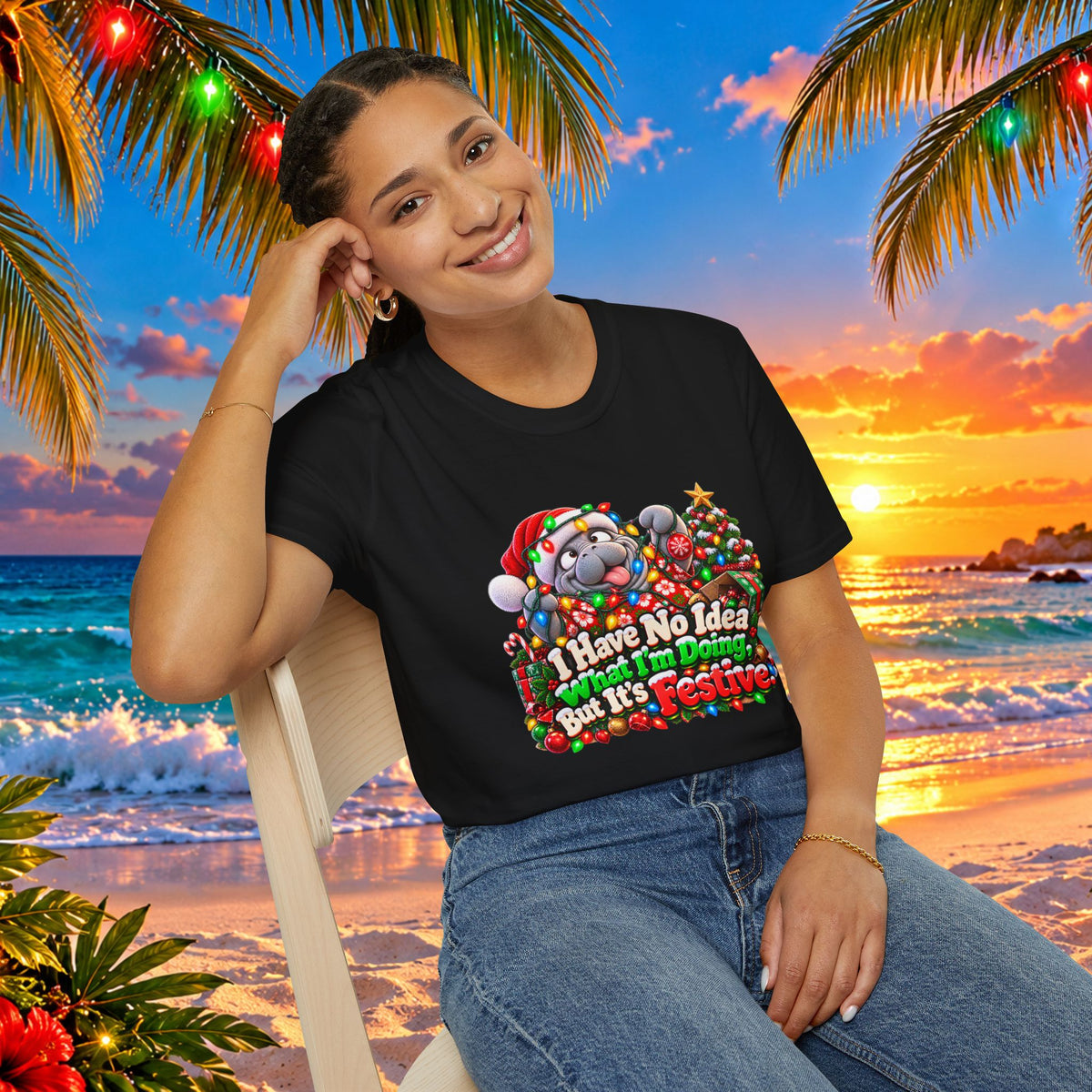 Have No Idea What I’m Doing But It’s Festive Christmas T-Shirt