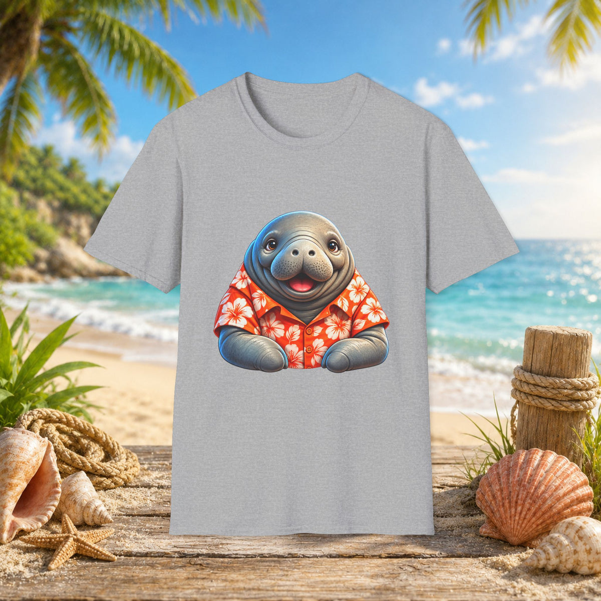 Bagel the Tropical Manatee T-Shirt