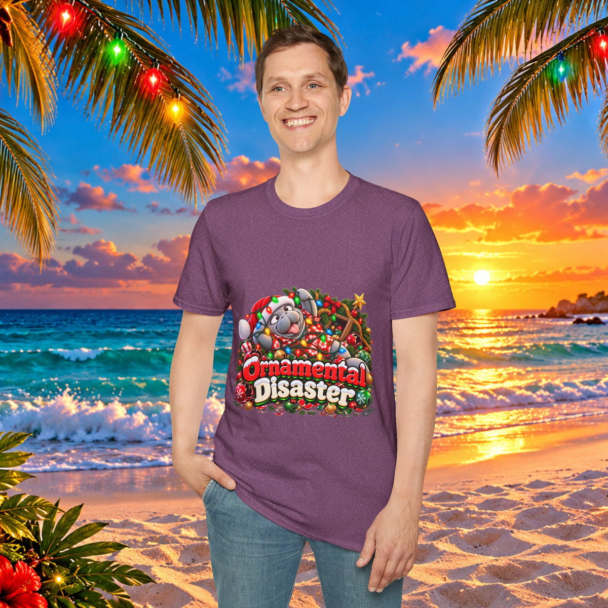 Ornamental Disaster Christmas T-Shirt