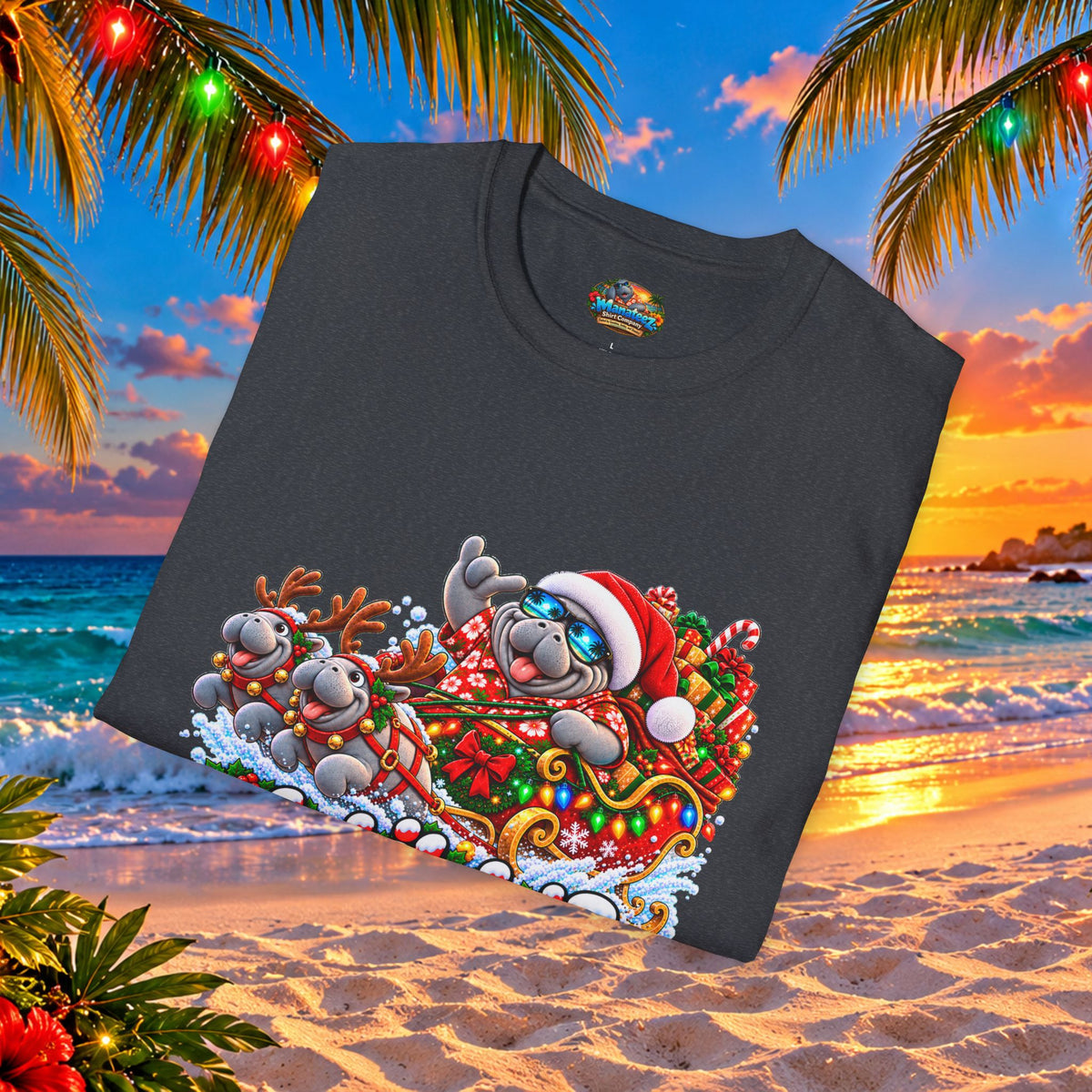 Sleighin’ It Christmas Holiday T-Shirt