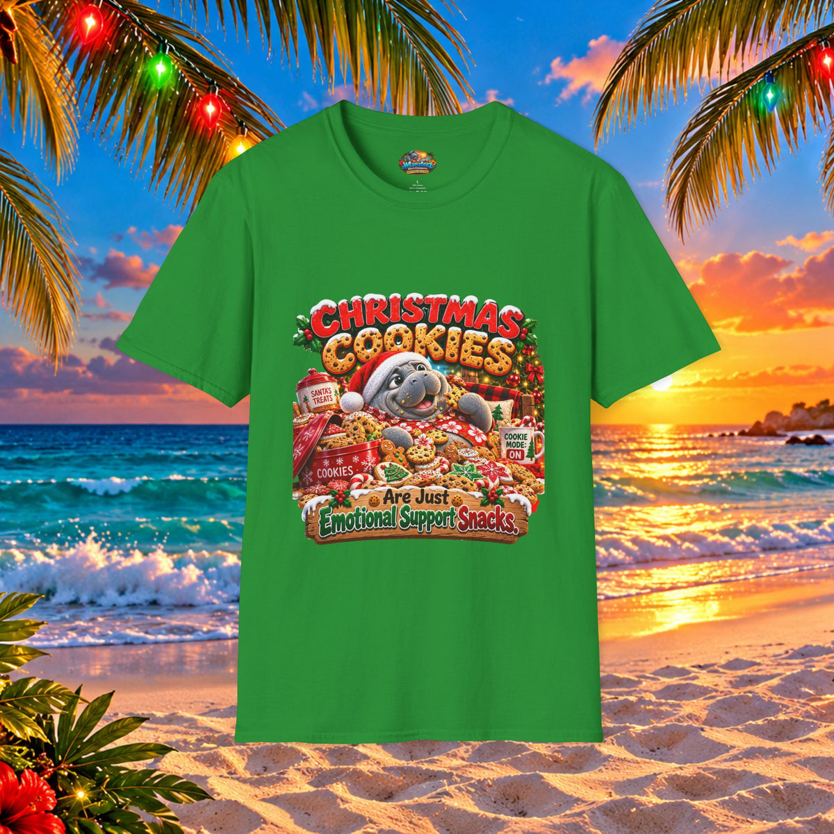 Christmas Cookies Emotional Support Snacks T-Shirt