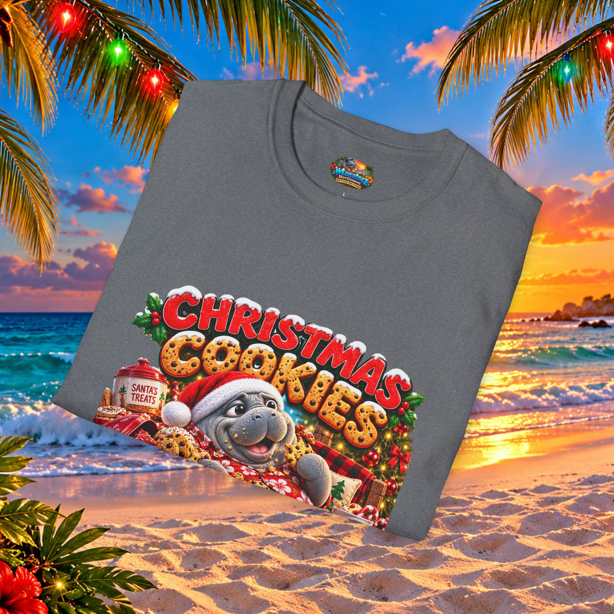 Christmas Cookies Emotional Support Snacks T-Shirt
