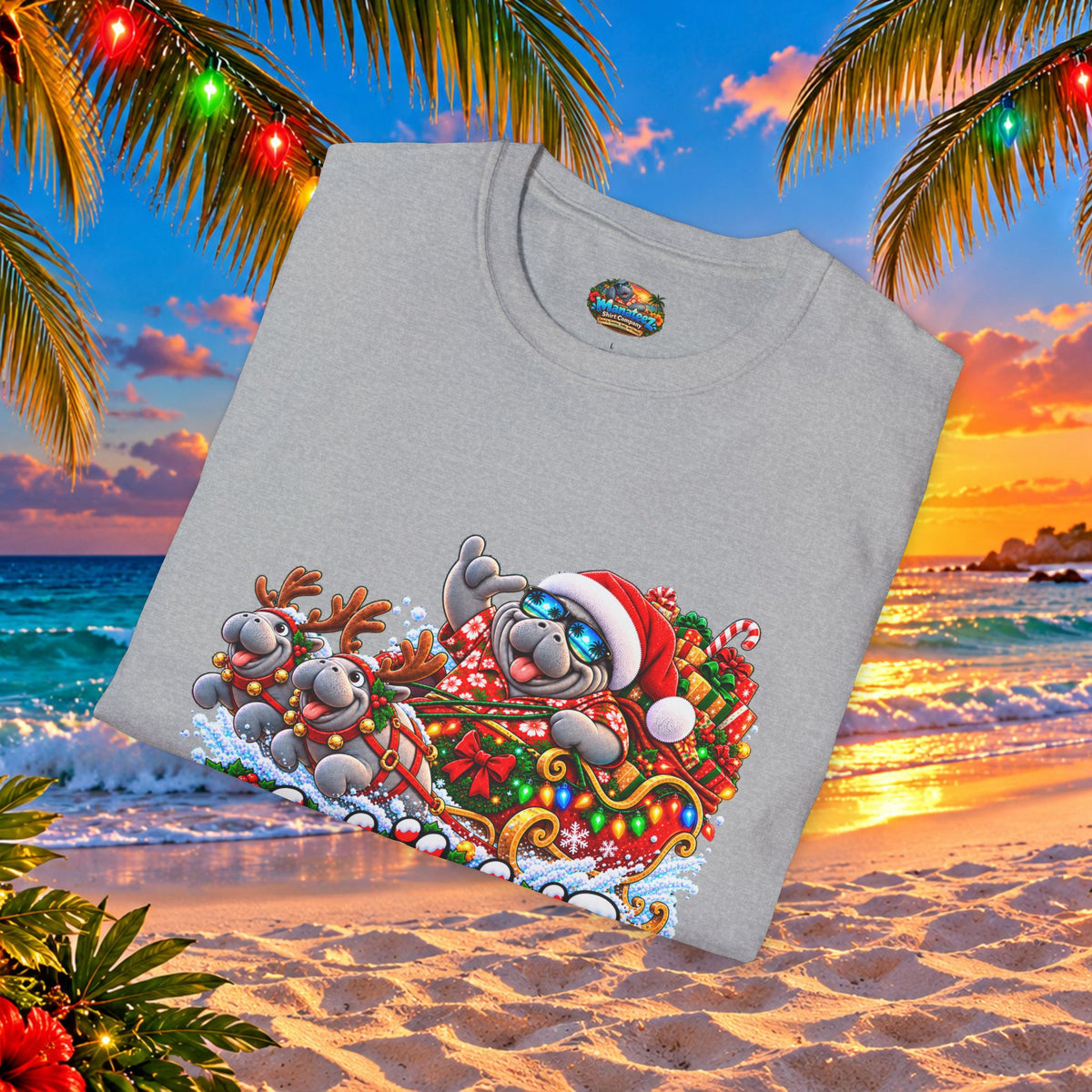 Sleighin’ It Christmas Holiday T-Shirt