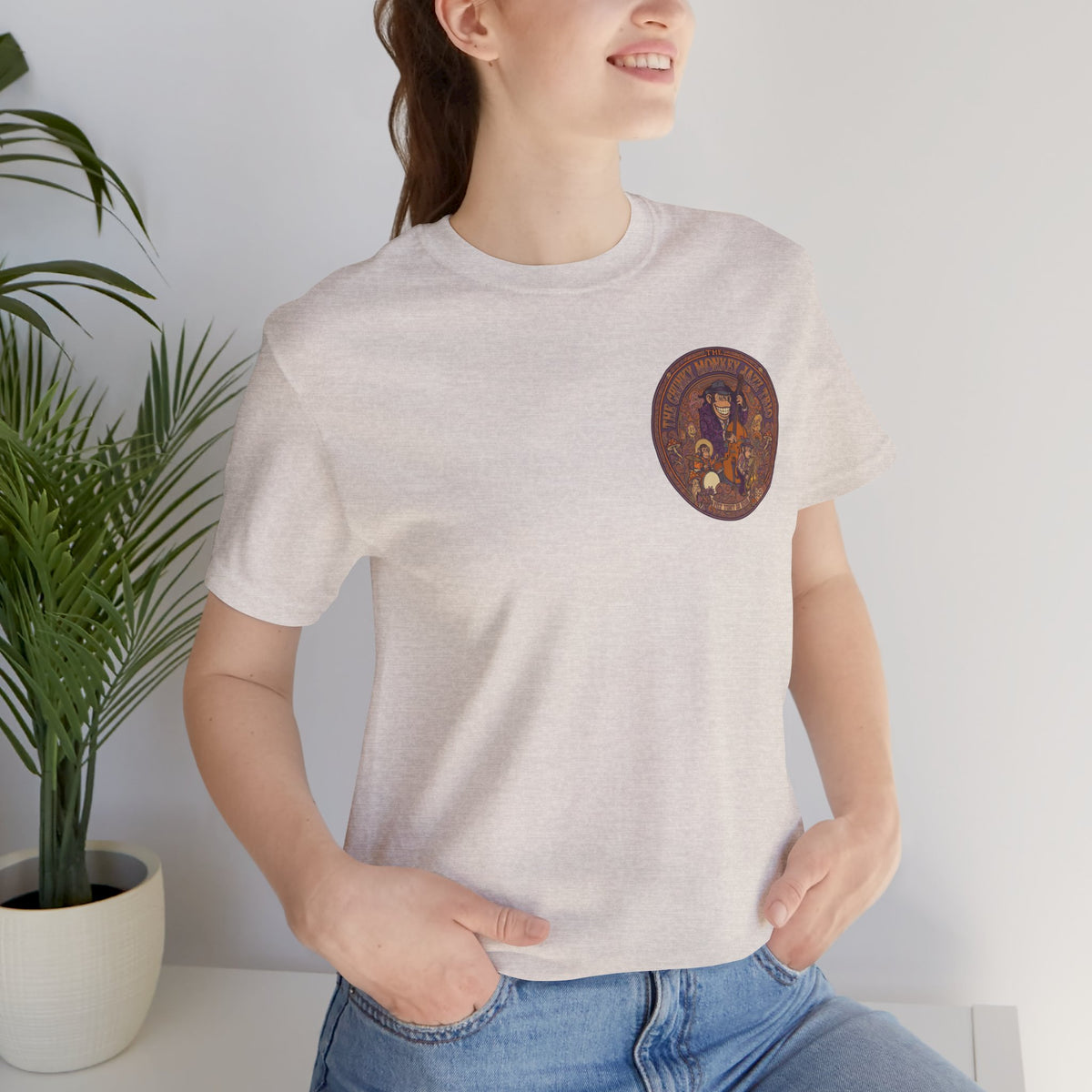 Vintage Style Fat Tony and the Chunky Monkey Trio Shirt - Retro Band Tee
