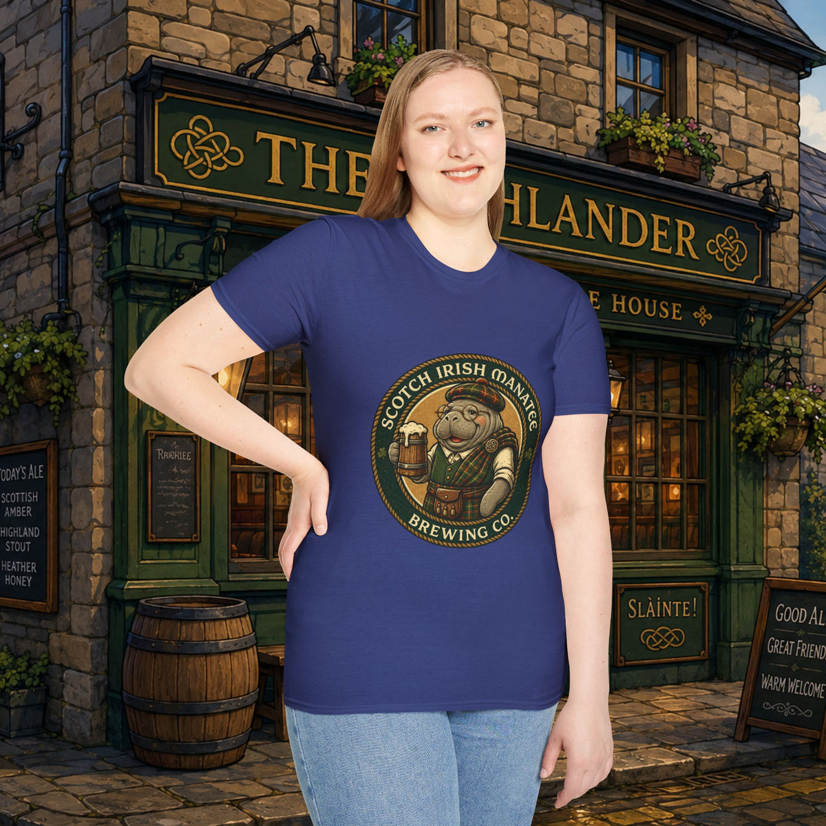 Scotch-Irish Manatee Brewing Company T-Shirt