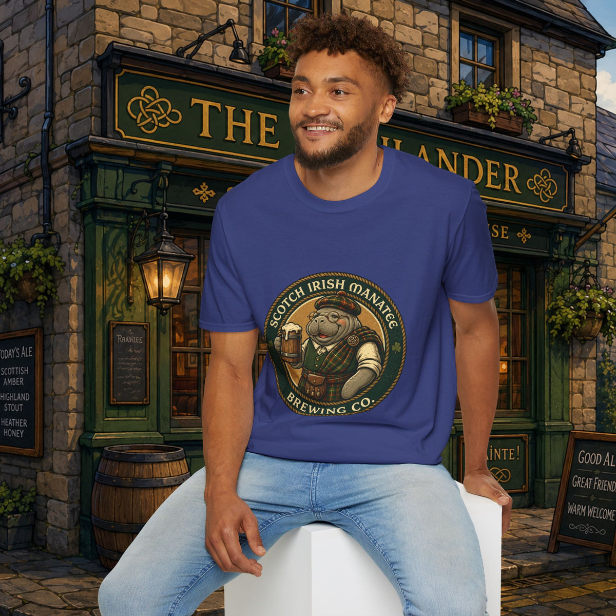 Scotch-Irish Manatee Brewing Company T-Shirt