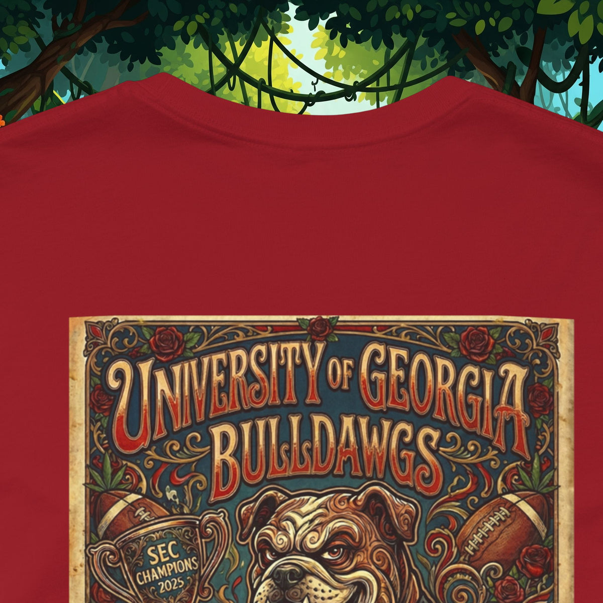 Georgia Bulldogs 2025 SEC Champions T-Shirt