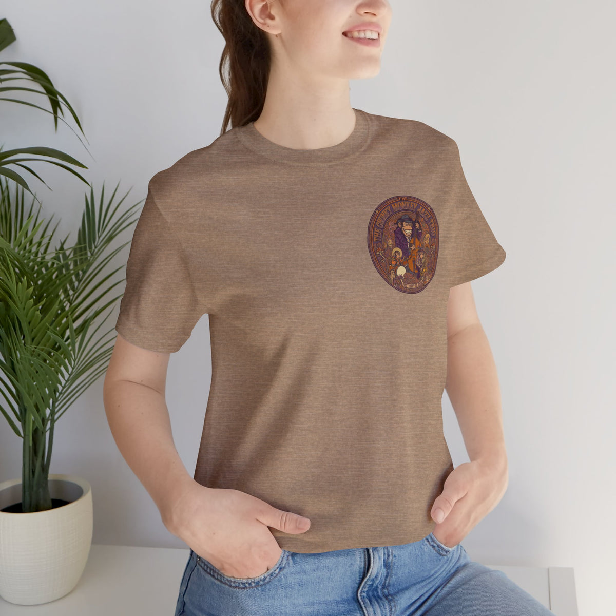 Vintage Style Fat Tony and the Chunky Monkey Trio Shirt - Retro Band Tee