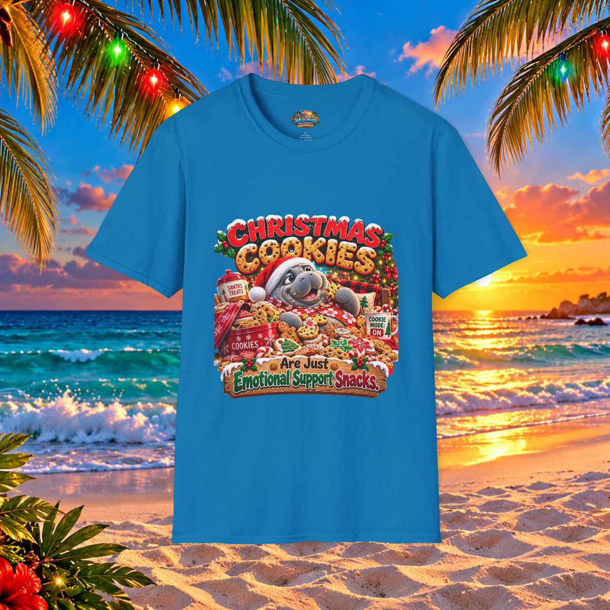 Christmas Cookies Emotional Support Snacks T-Shirt
