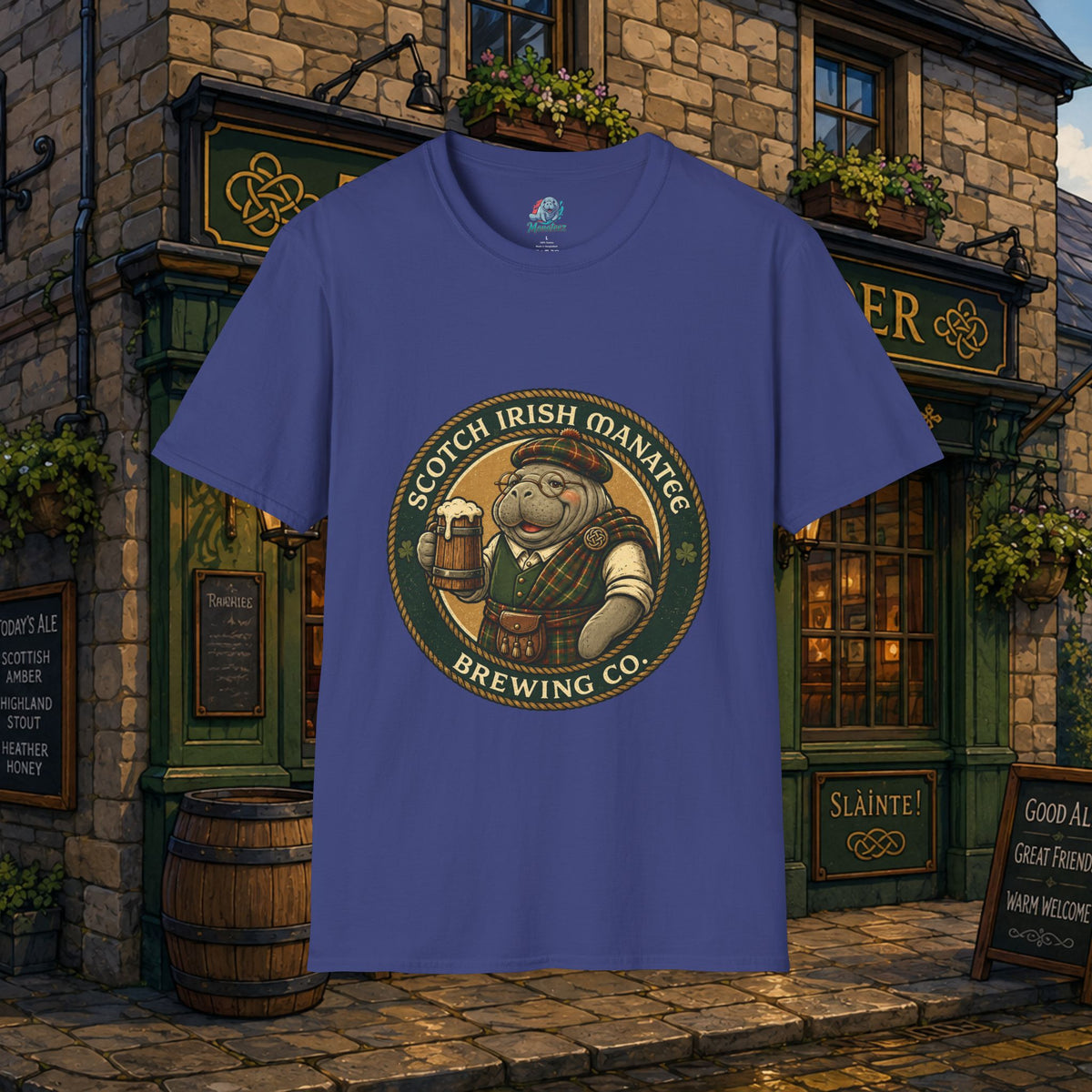 Scotch-Irish Manatee Brewing Company T-Shirt
