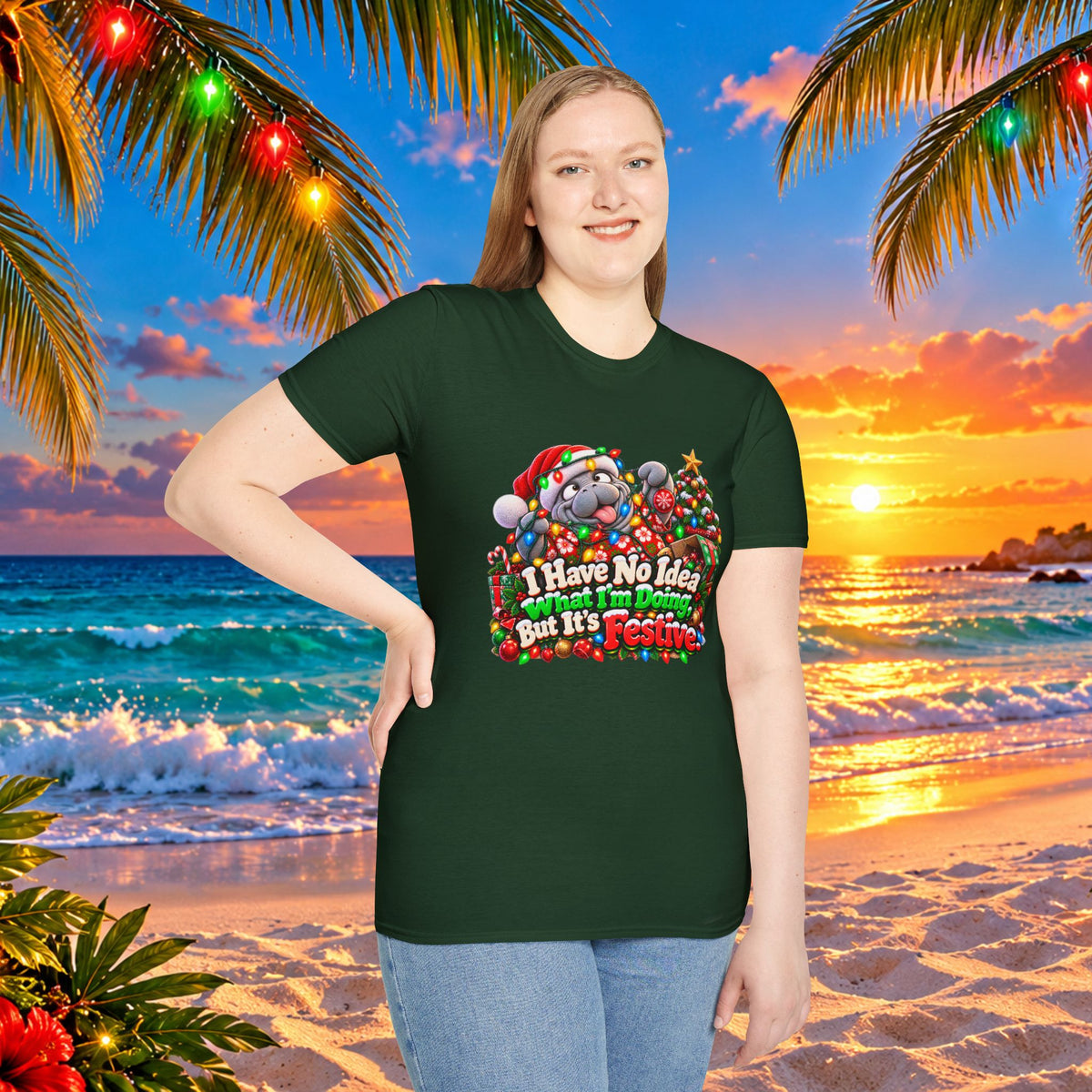 Have No Idea What I’m Doing But It’s Festive Christmas T-Shirt