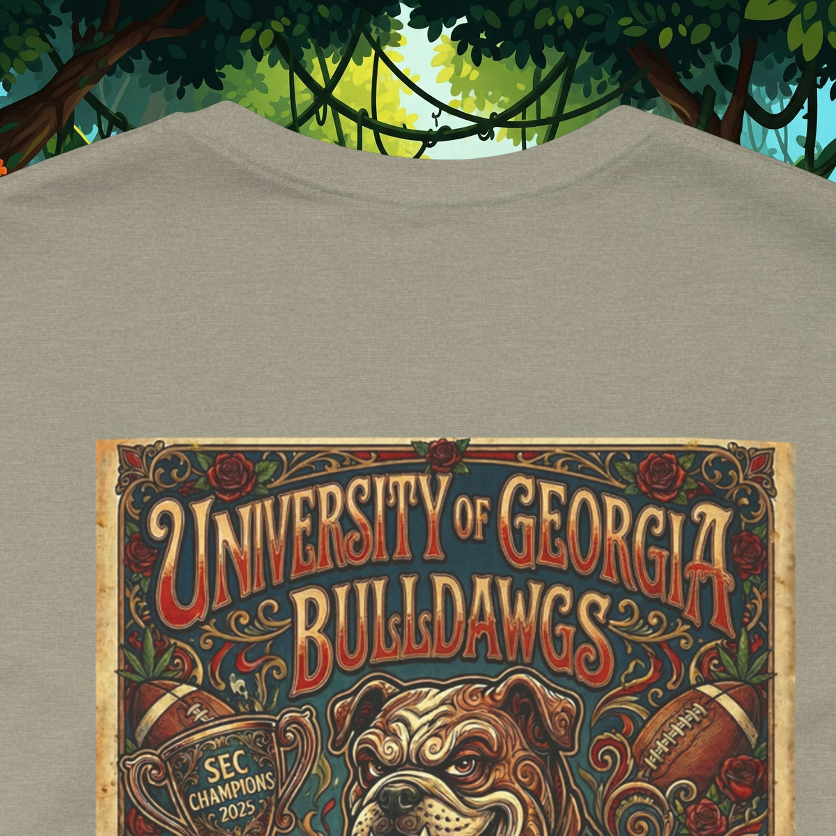 Georgia Bulldogs 2025 SEC Champions T-Shirt