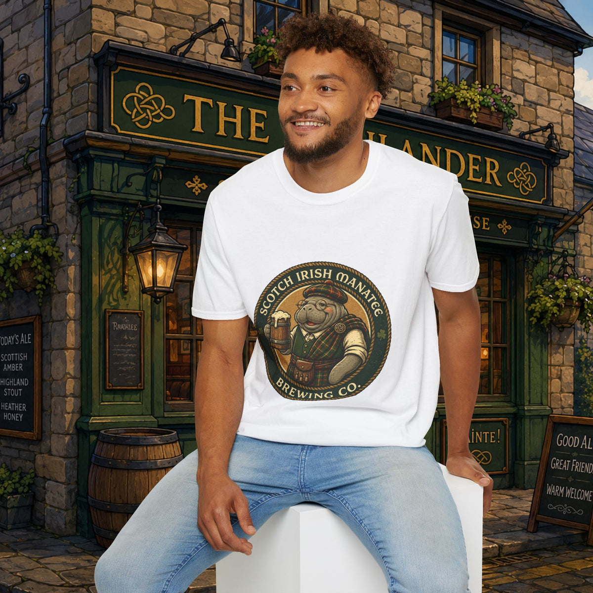 Scotch-Irish Manatee Brewing Company T-Shirt