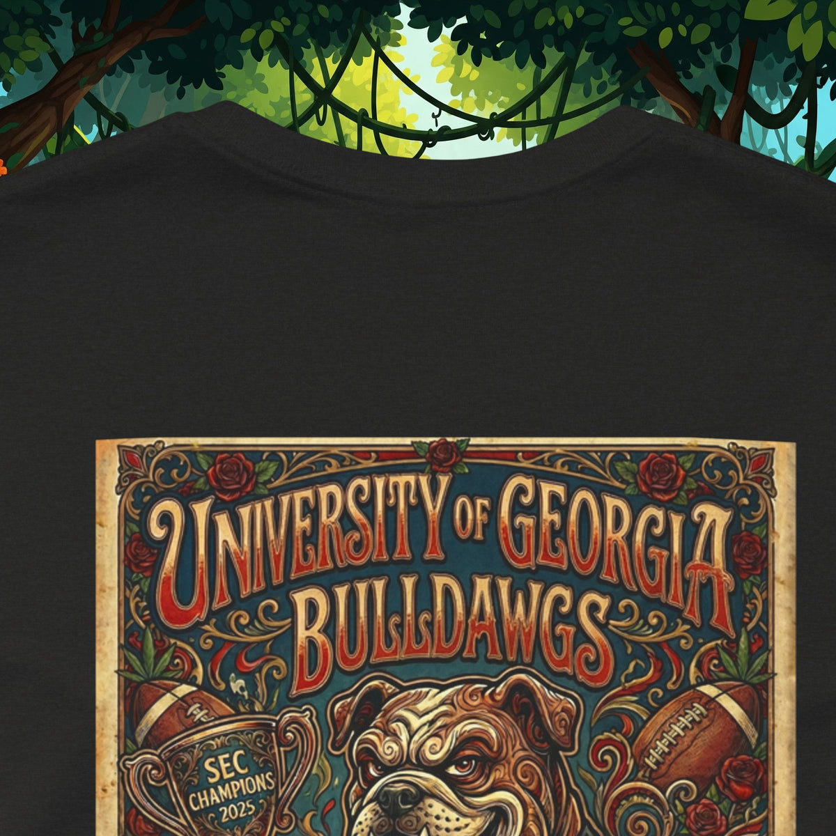 Georgia Bulldogs 2025 SEC Champions T-Shirt