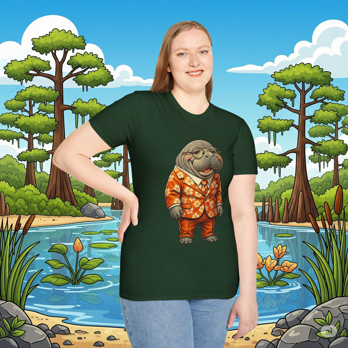 Stylin’ & Profilin’ Manatee T-Shirt
