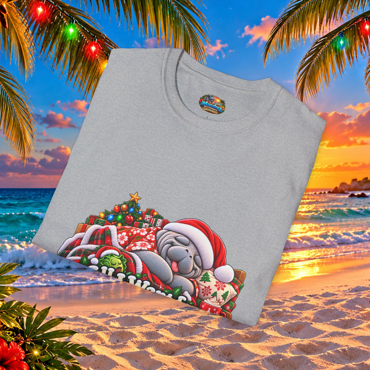 All I Want for Christmas Is a Nap Christmas T-Shirt