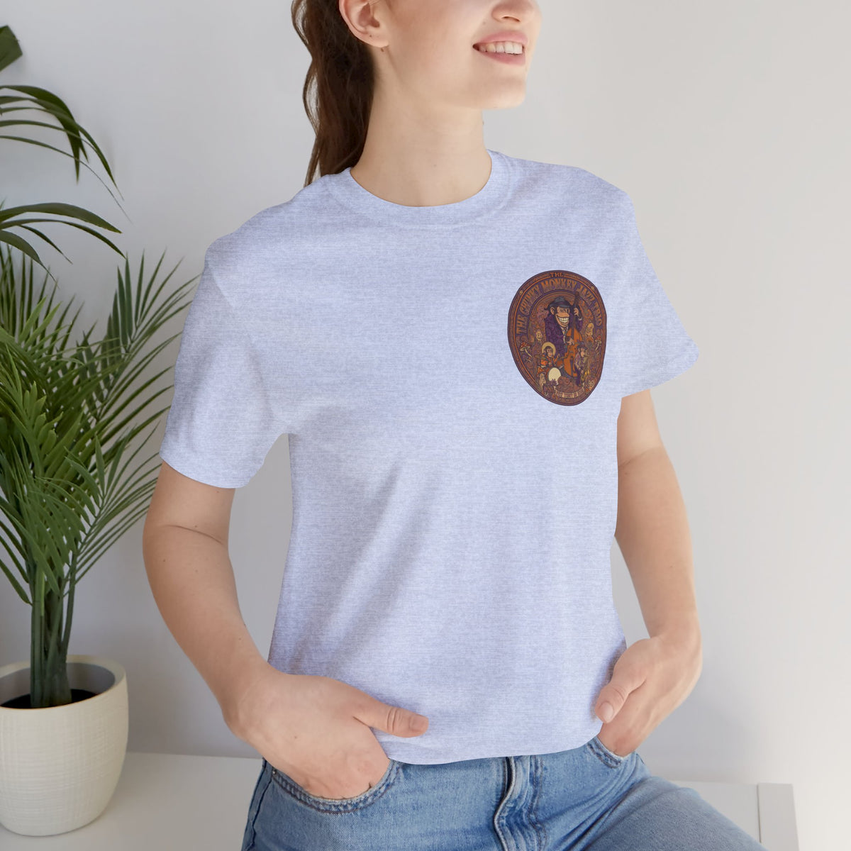 Vintage Style Fat Tony and the Chunky Monkey Trio Shirt - Retro Band Tee