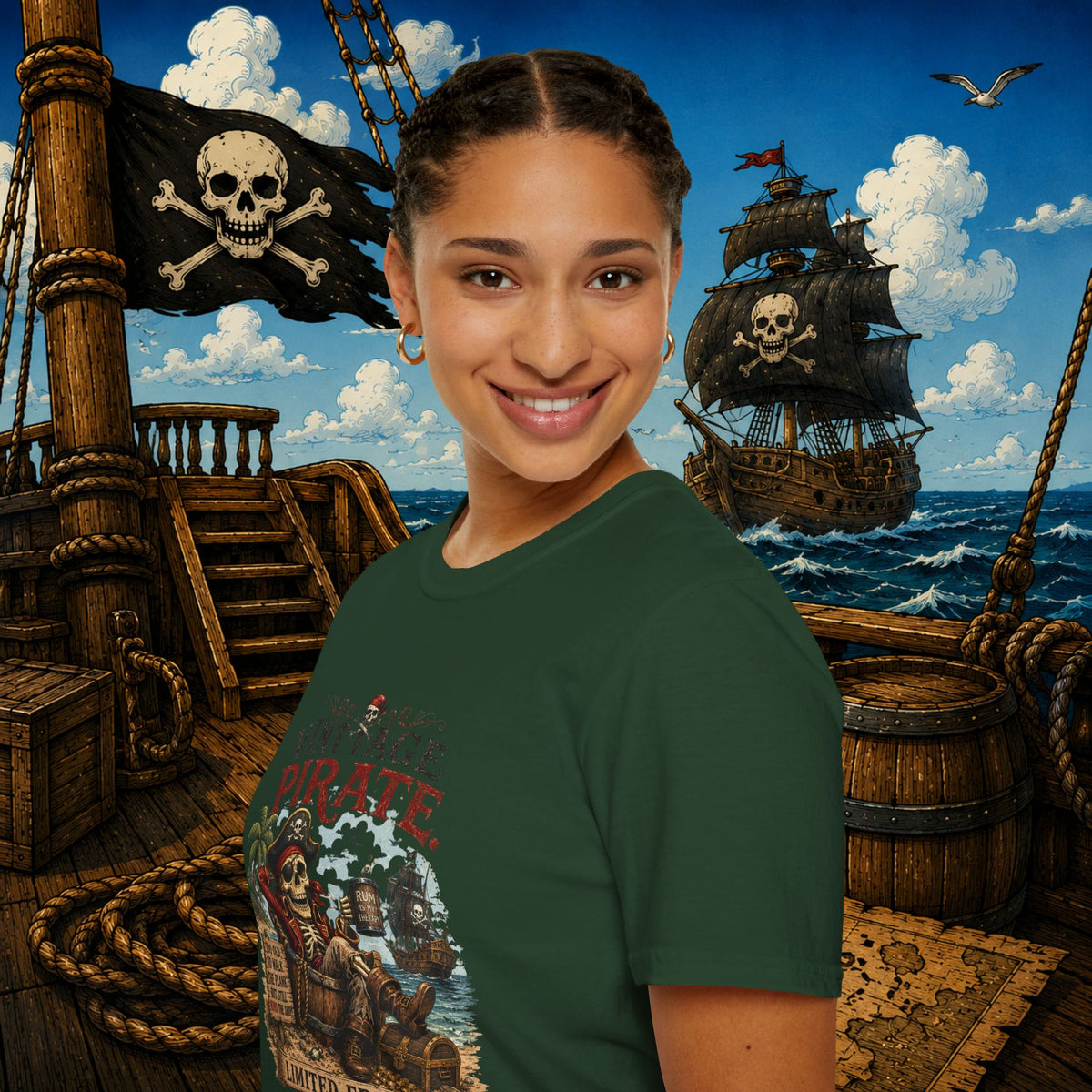 Vintage Pirate Limited Edition T-Shirt