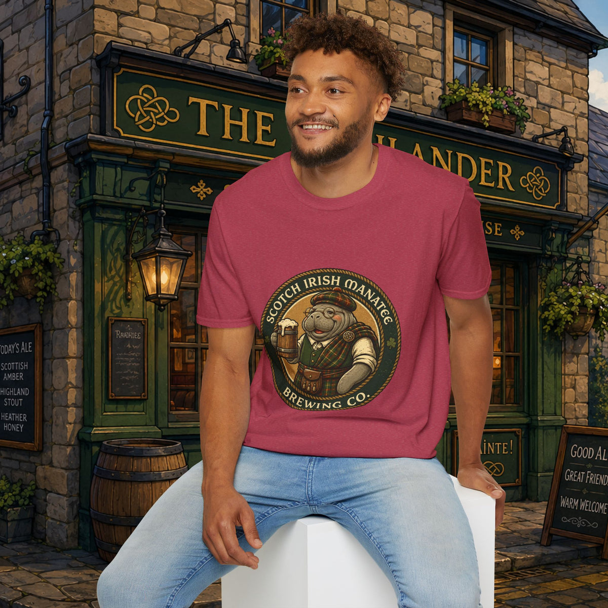 Scotch-Irish Manatee Brewing Company T-Shirt