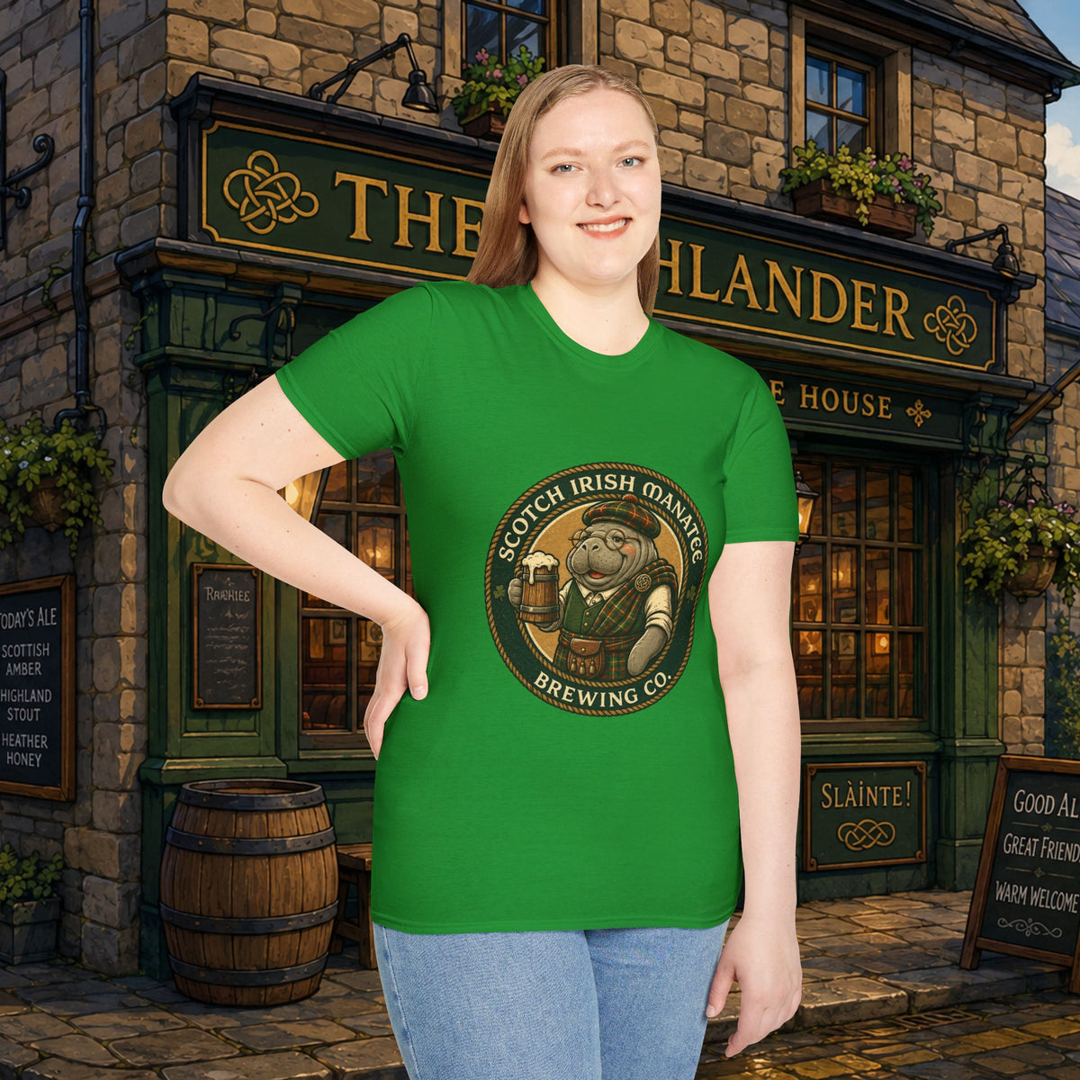 Scotch-Irish Manatee Brewing Company T-Shirt