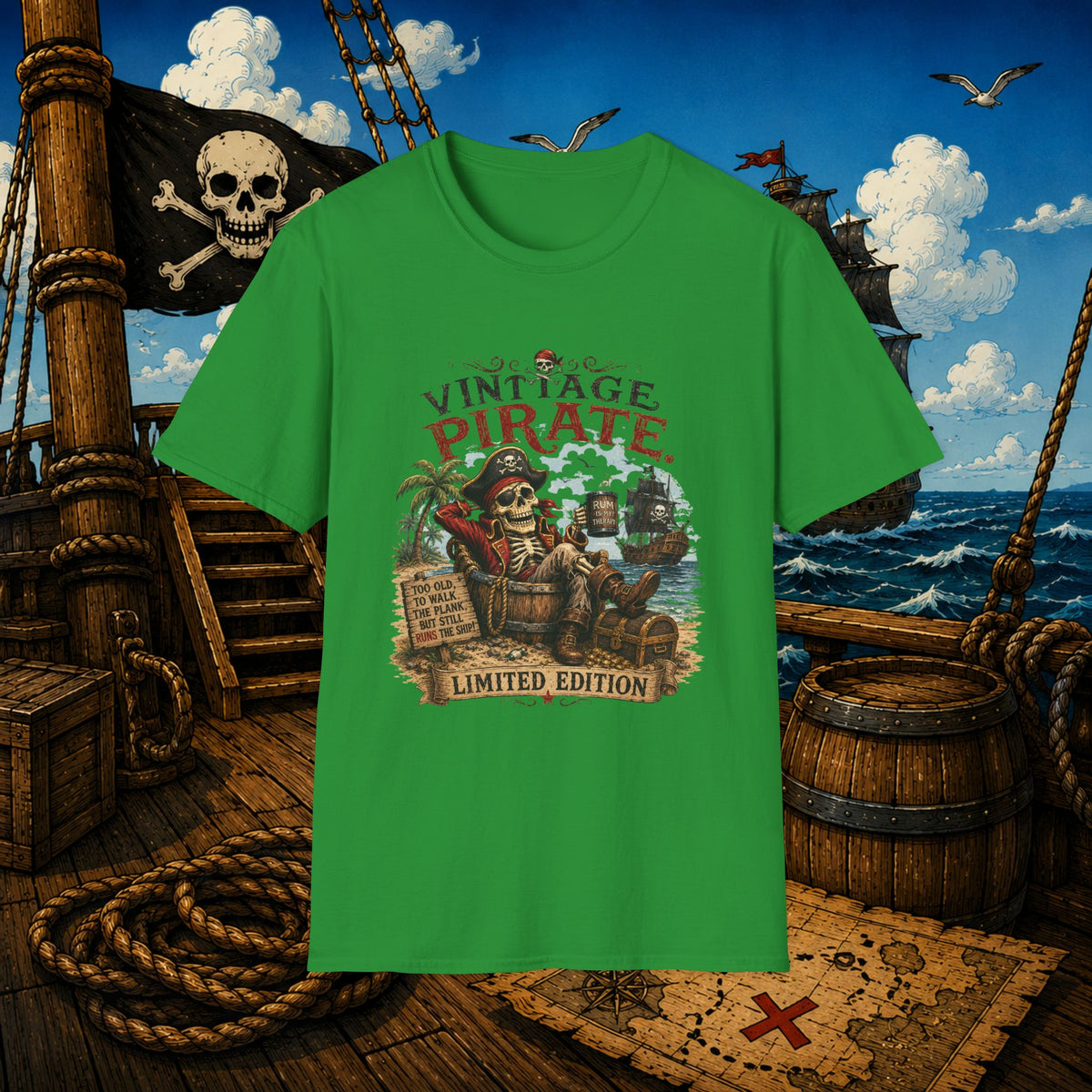 Vintage Pirate Limited Edition T-Shirt