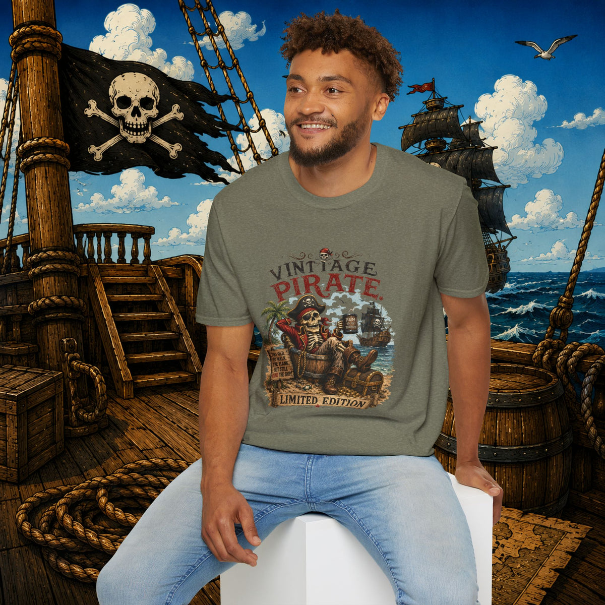 Vintage Pirate Limited Edition T-Shirt