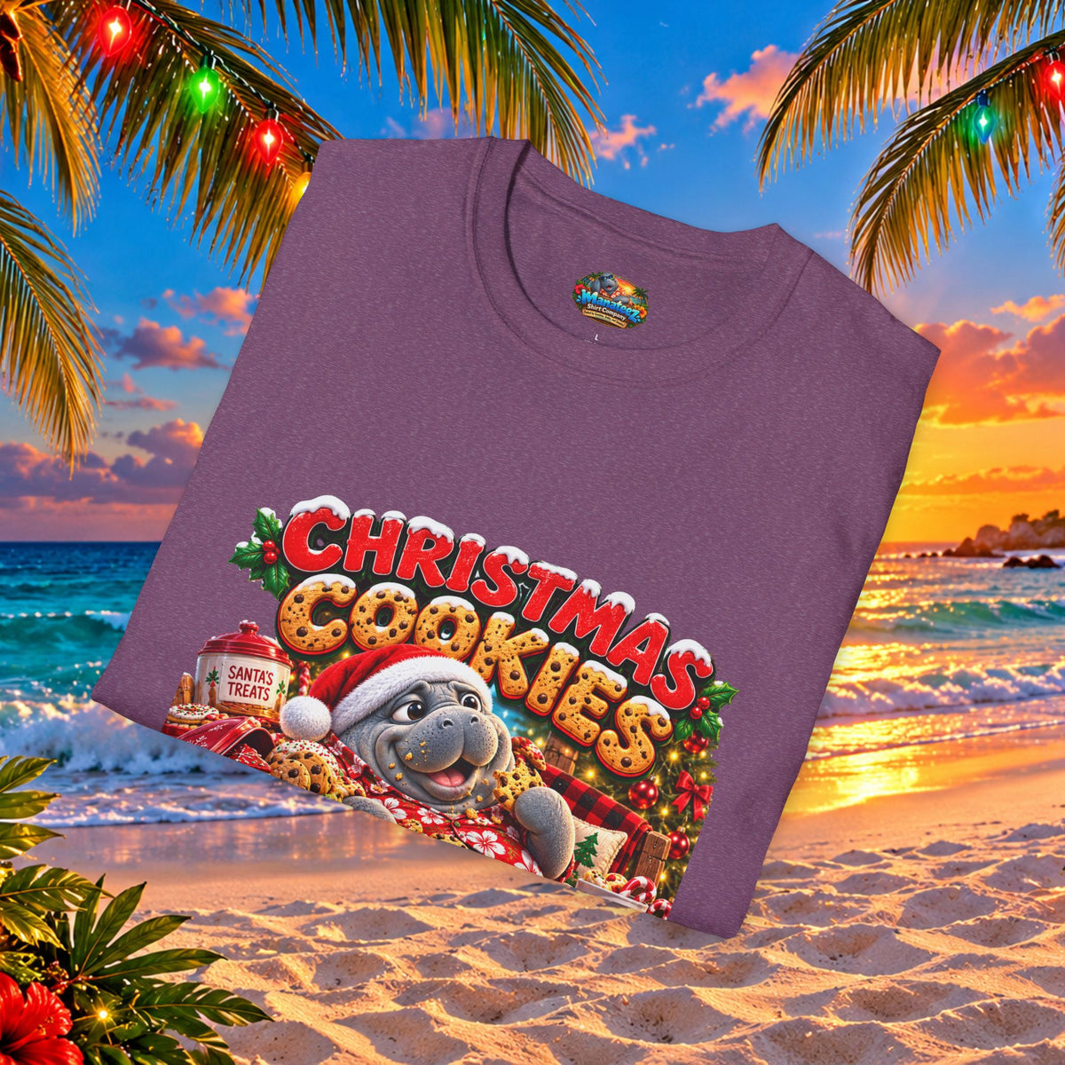 Christmas Cookies Emotional Support Snacks T-Shirt