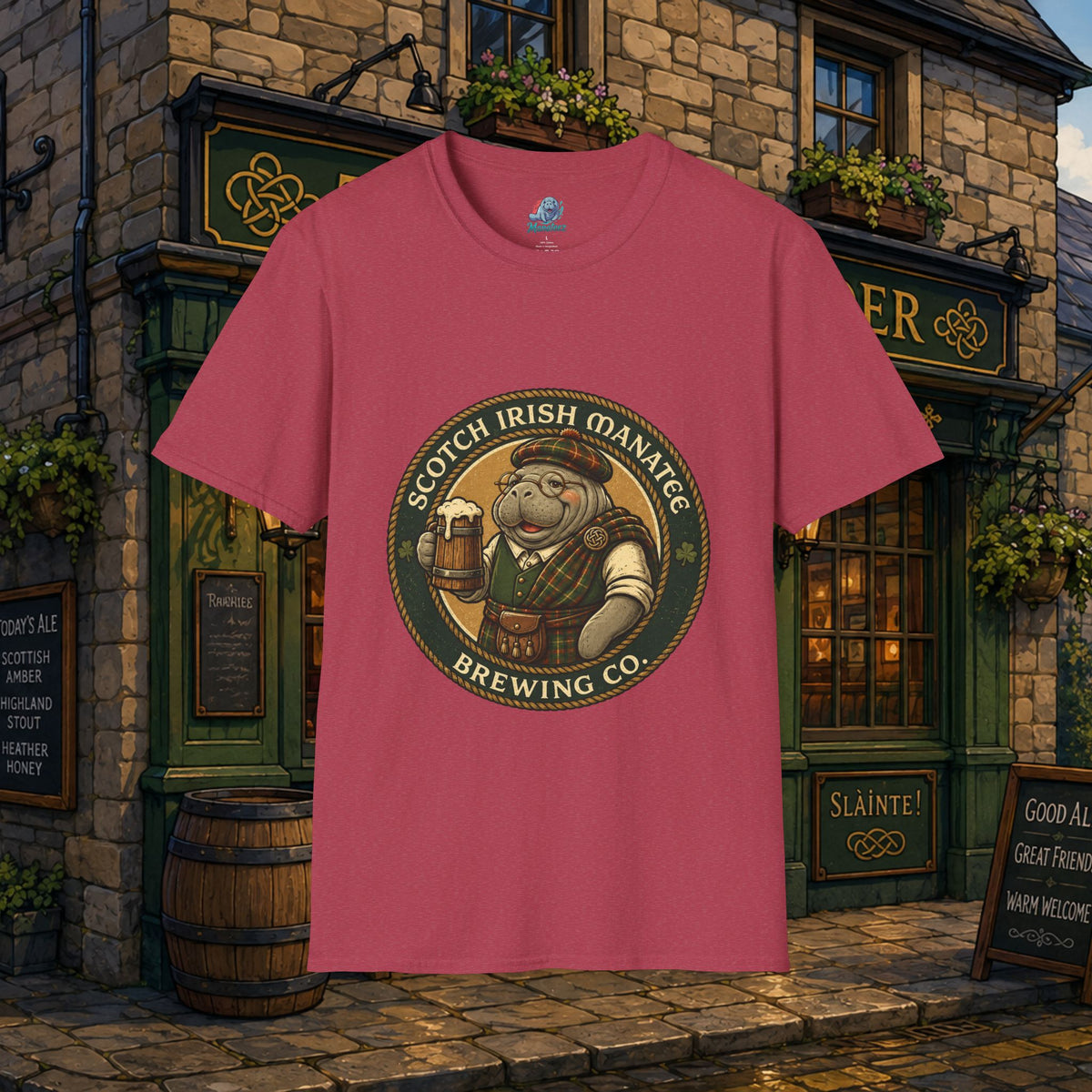 Scotch-Irish Manatee Brewing Company T-Shirt