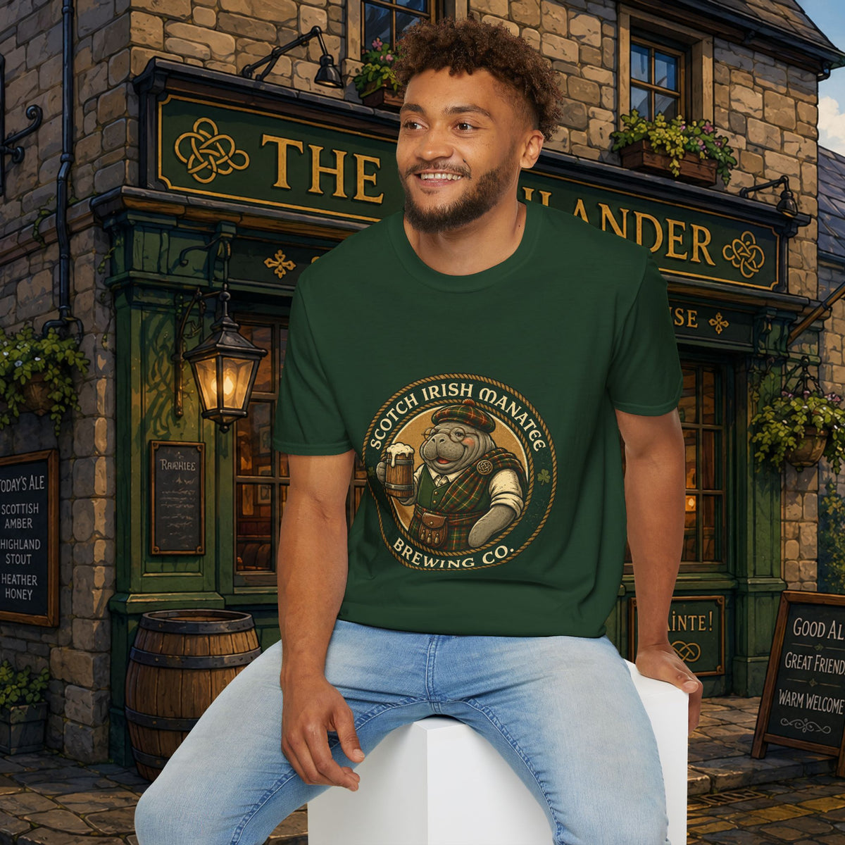 Scotch-Irish Manatee Brewing Company T-Shirt