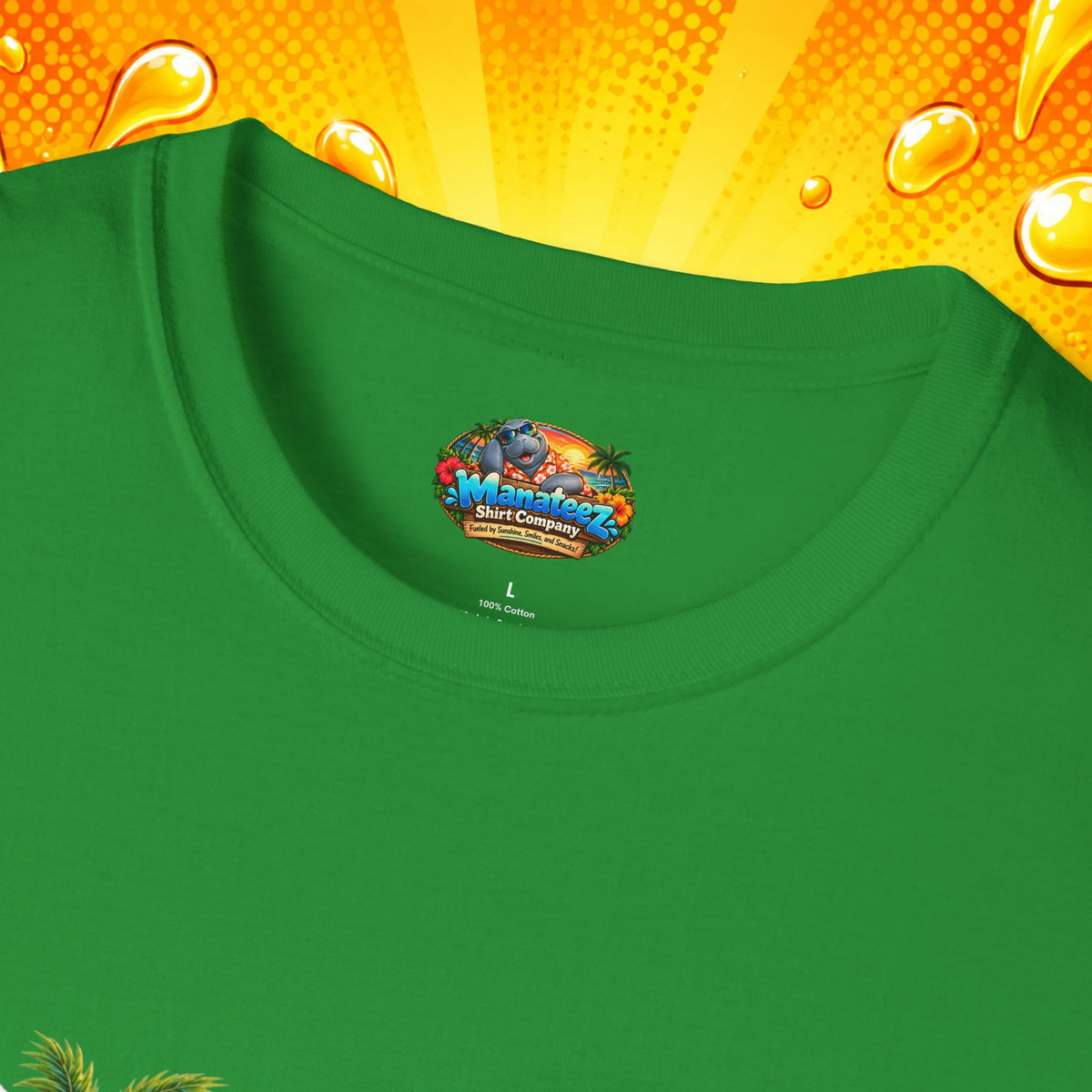 Fa La La La La Tropical Christmas Manatee T-Shirt