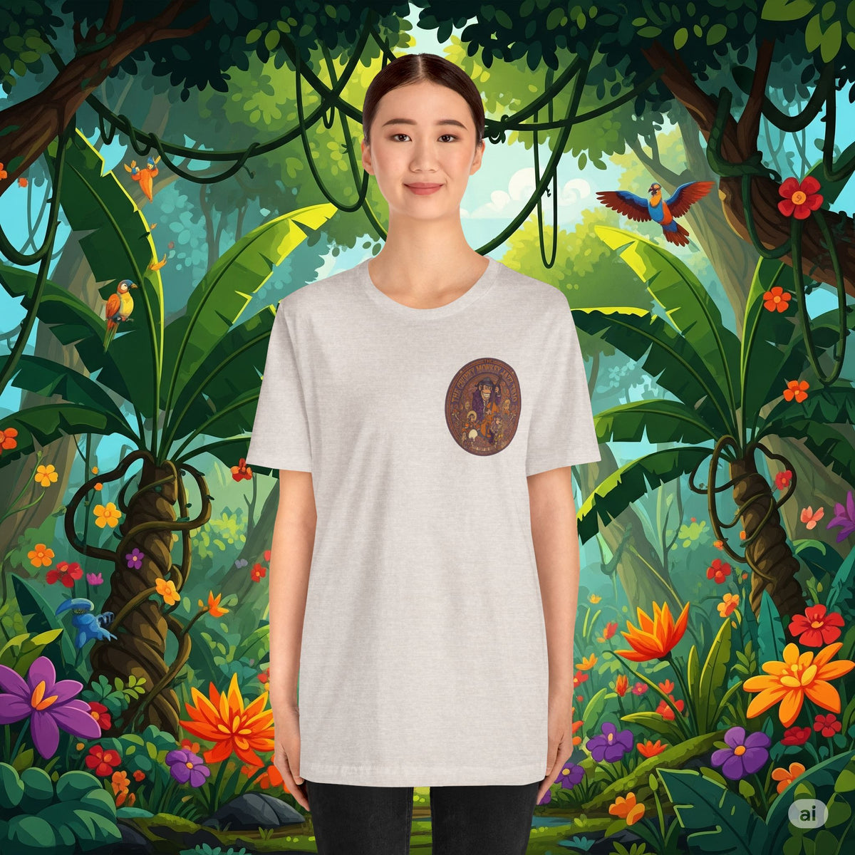 Vintage Style Fat Tony and the Chunky Monkey Trio Shirt - Retro Band Tee