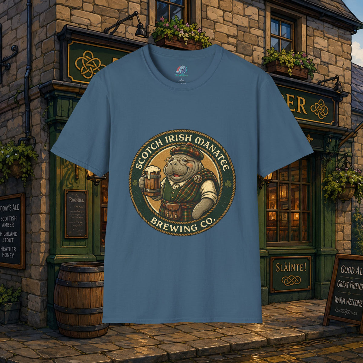 Scotch-Irish Manatee Brewing Company T-Shirt