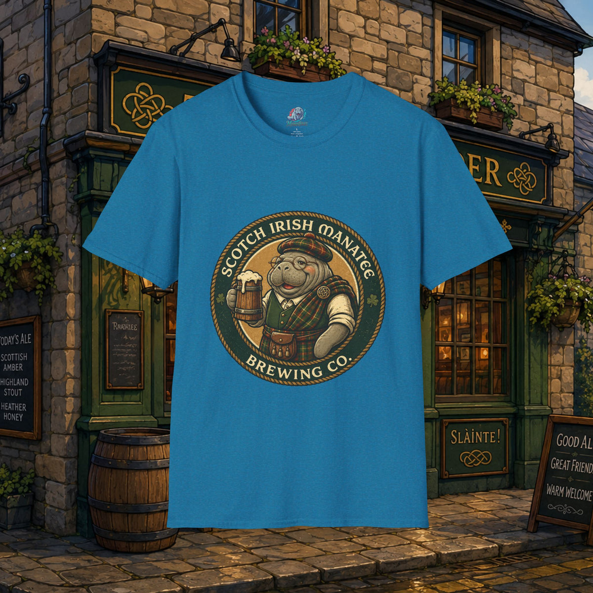Scotch-Irish Manatee Brewing Company T-Shirt