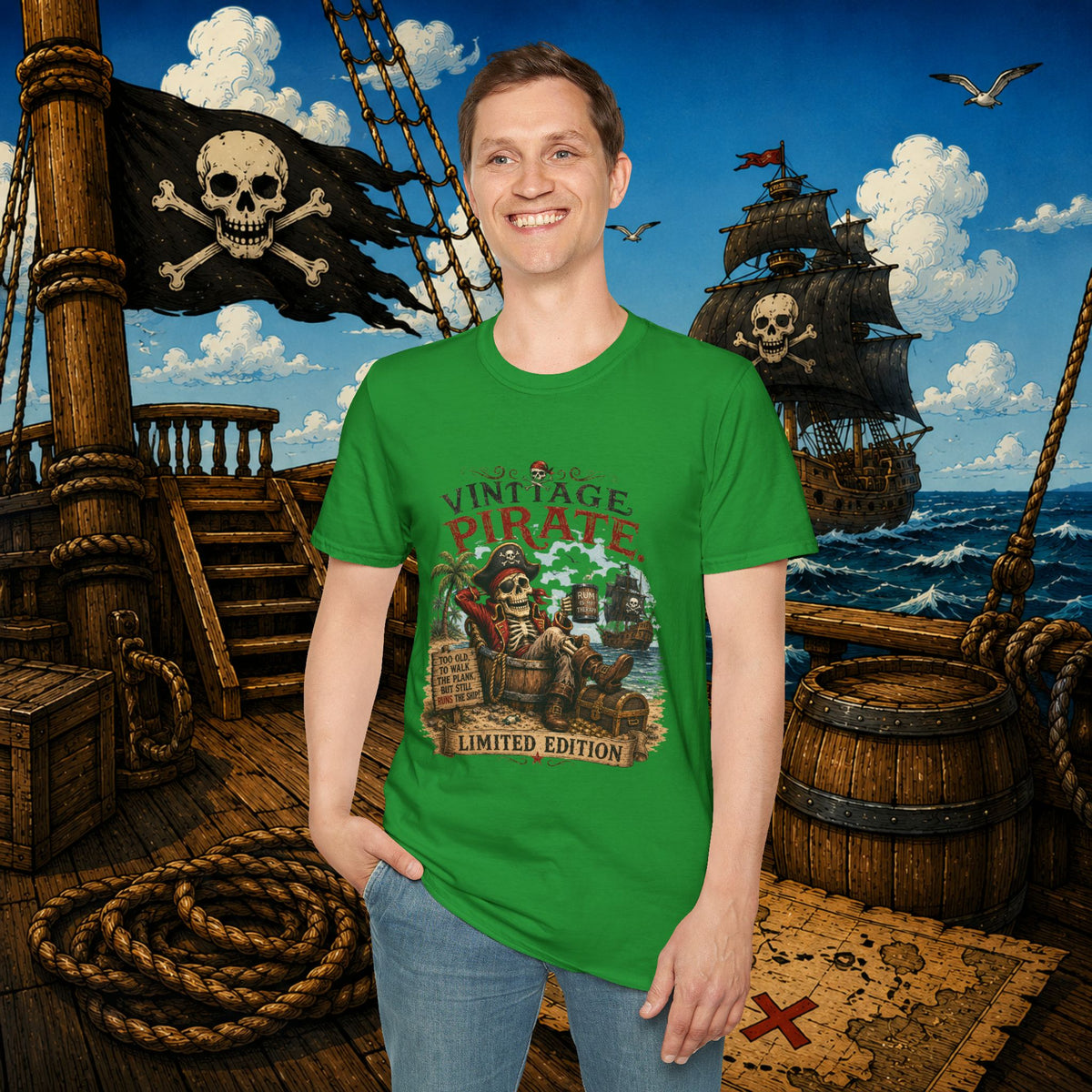 Vintage Pirate Limited Edition T-Shirt