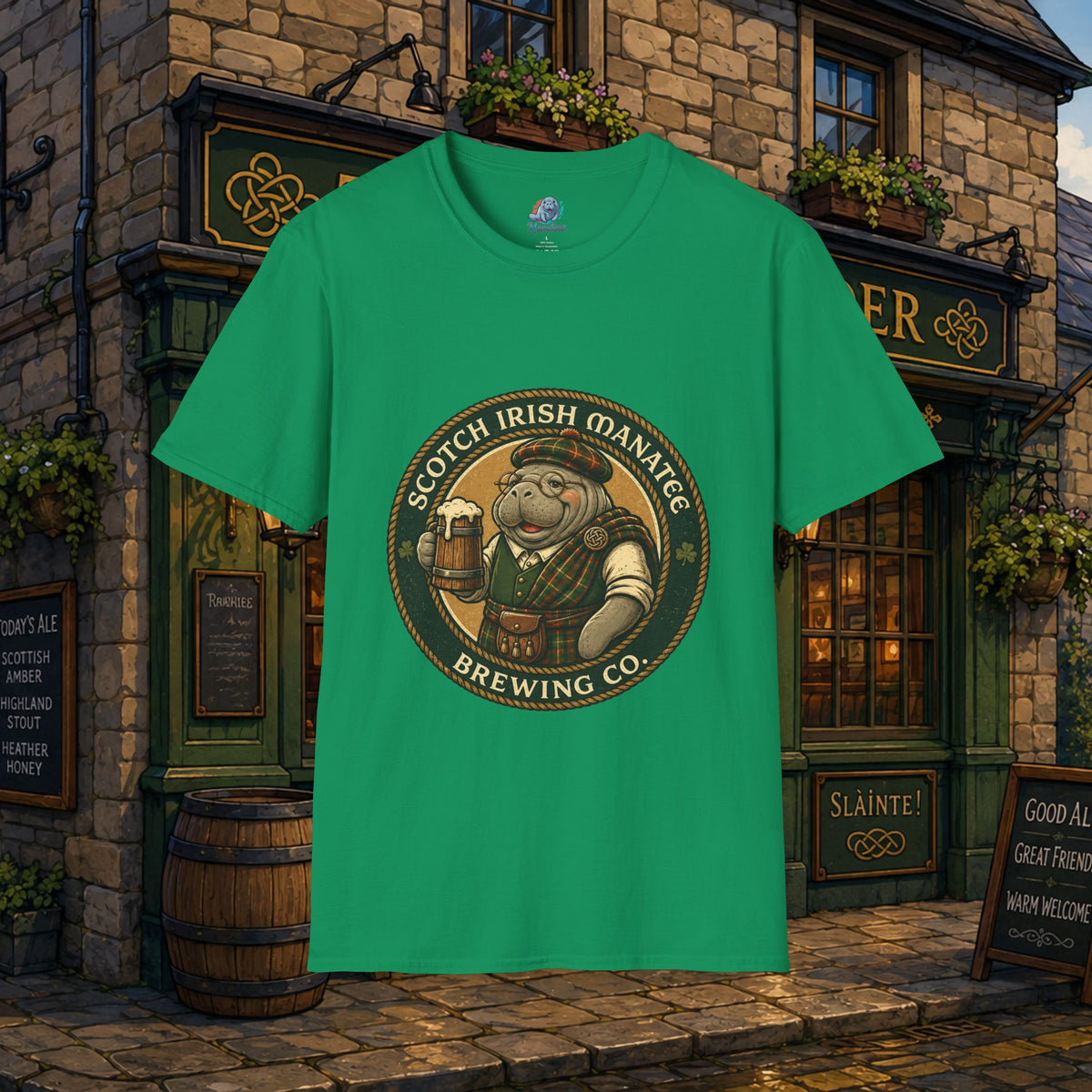 Scotch-Irish Manatee Brewing Company T-Shirt