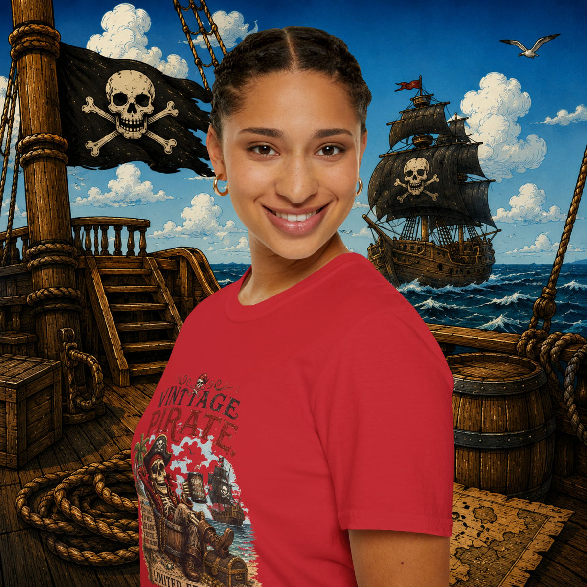 Vintage Pirate Limited Edition T-Shirt
