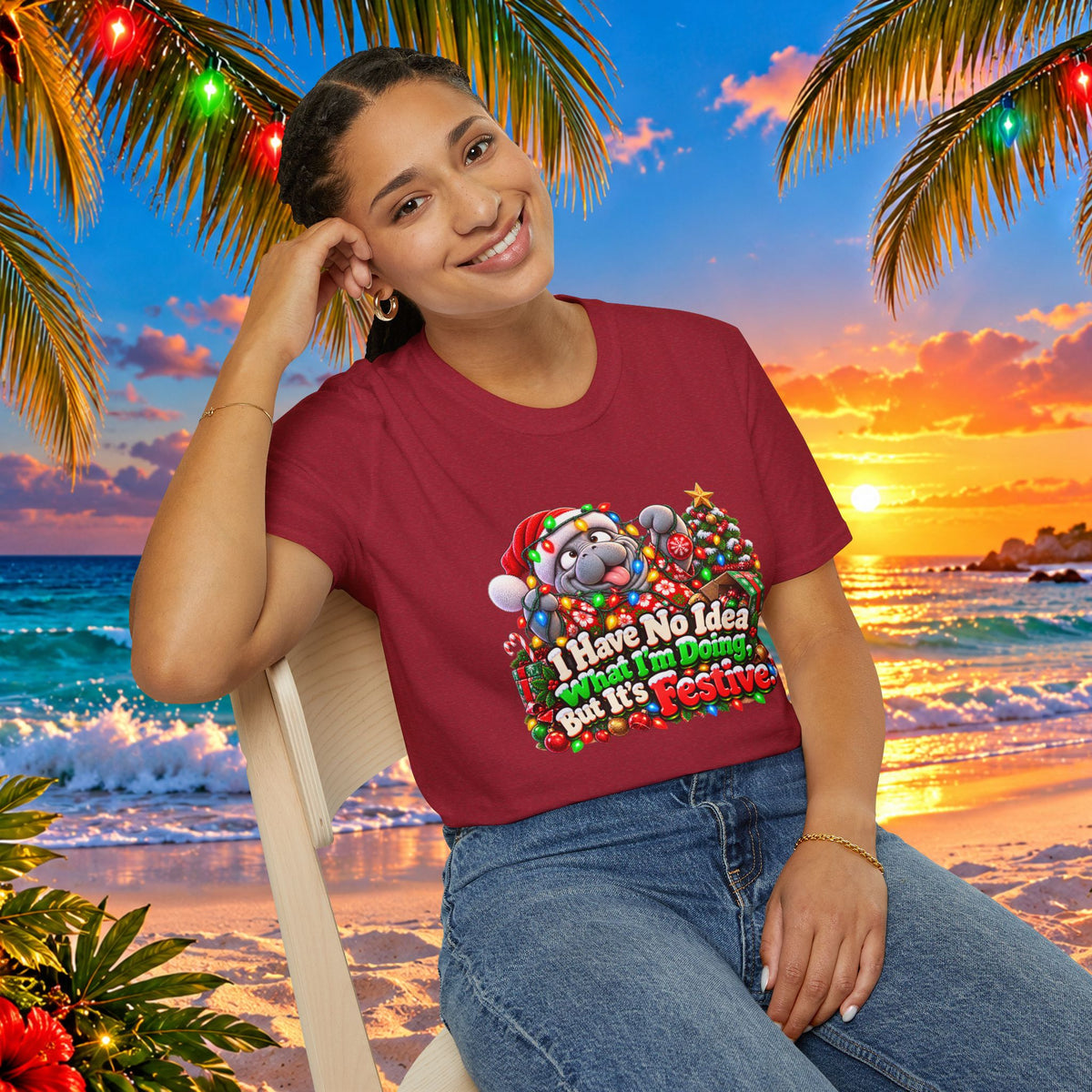 Have No Idea What I’m Doing But It’s Festive Christmas T-Shirt