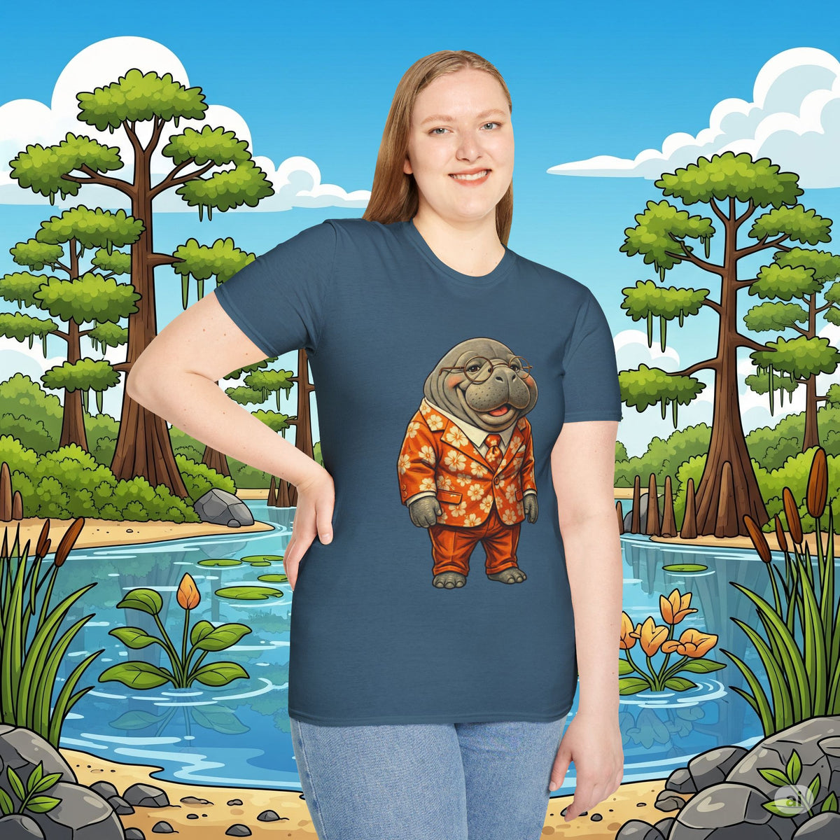 Stylin’ & Profilin’ Manatee T-Shirt