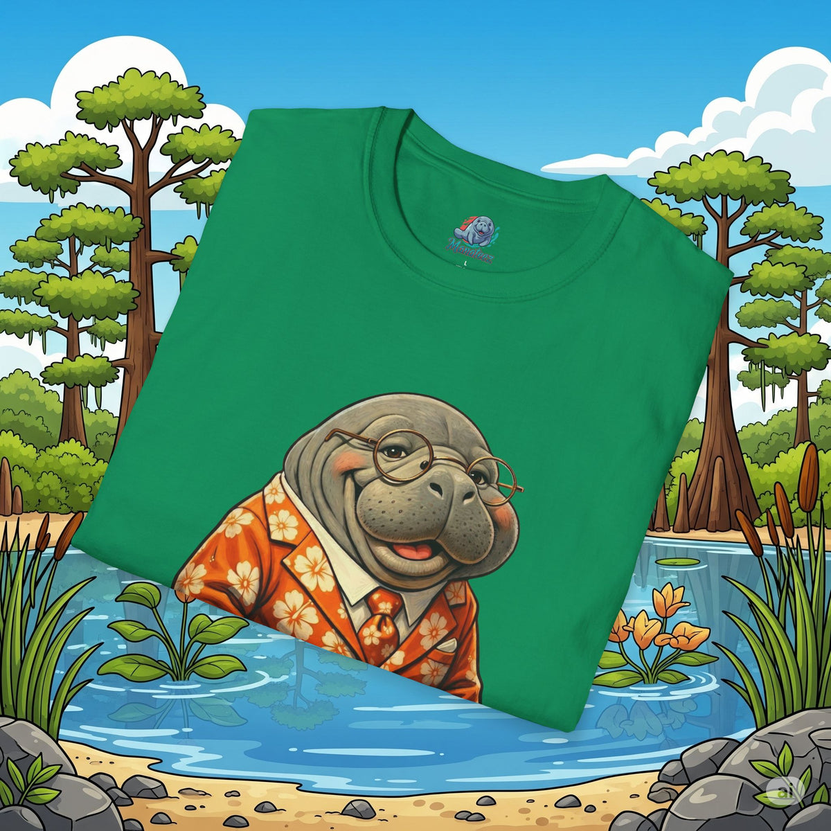 Stylin’ & Profilin’ Manatee T-Shirt