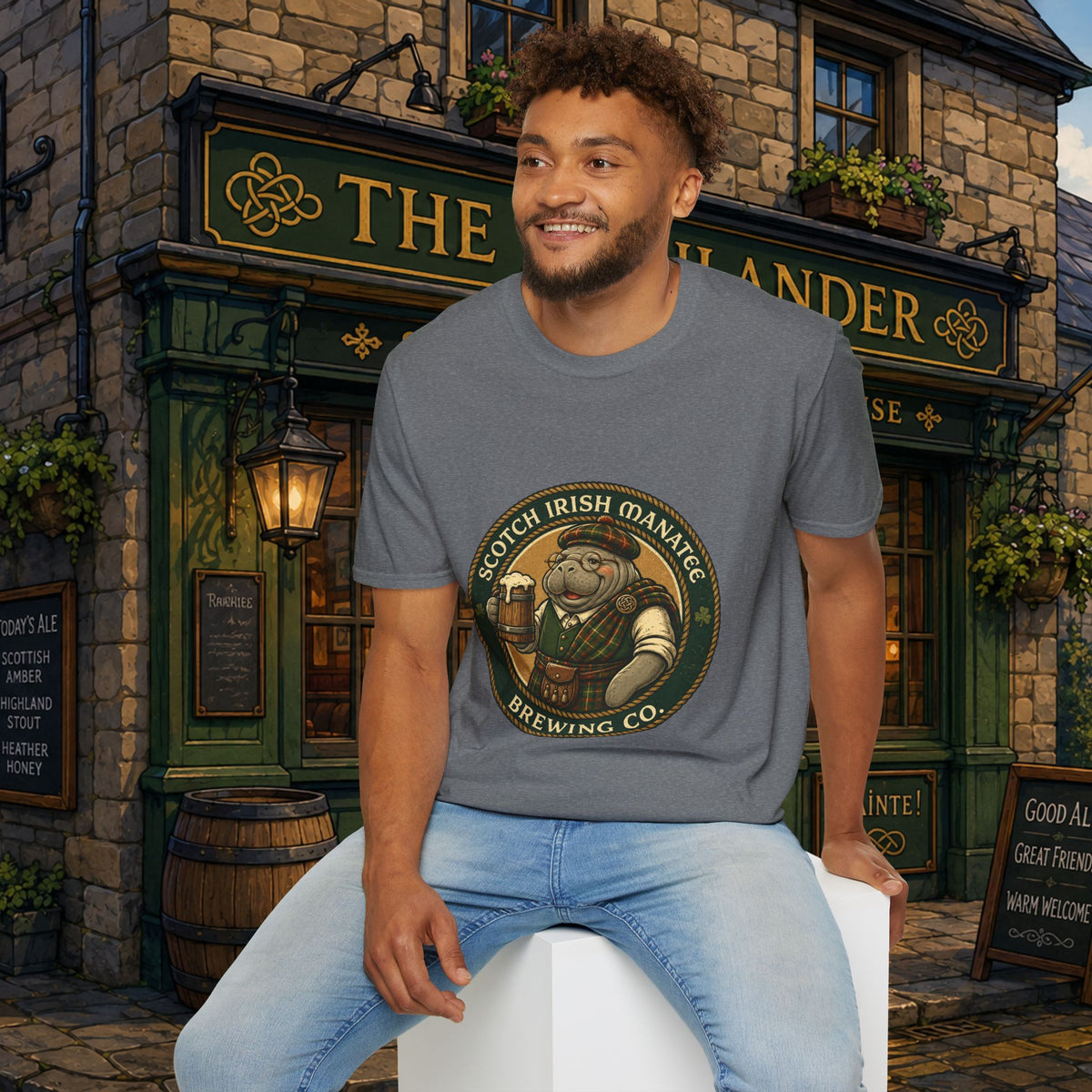 Scotch-Irish Manatee Brewing Company T-Shirt
