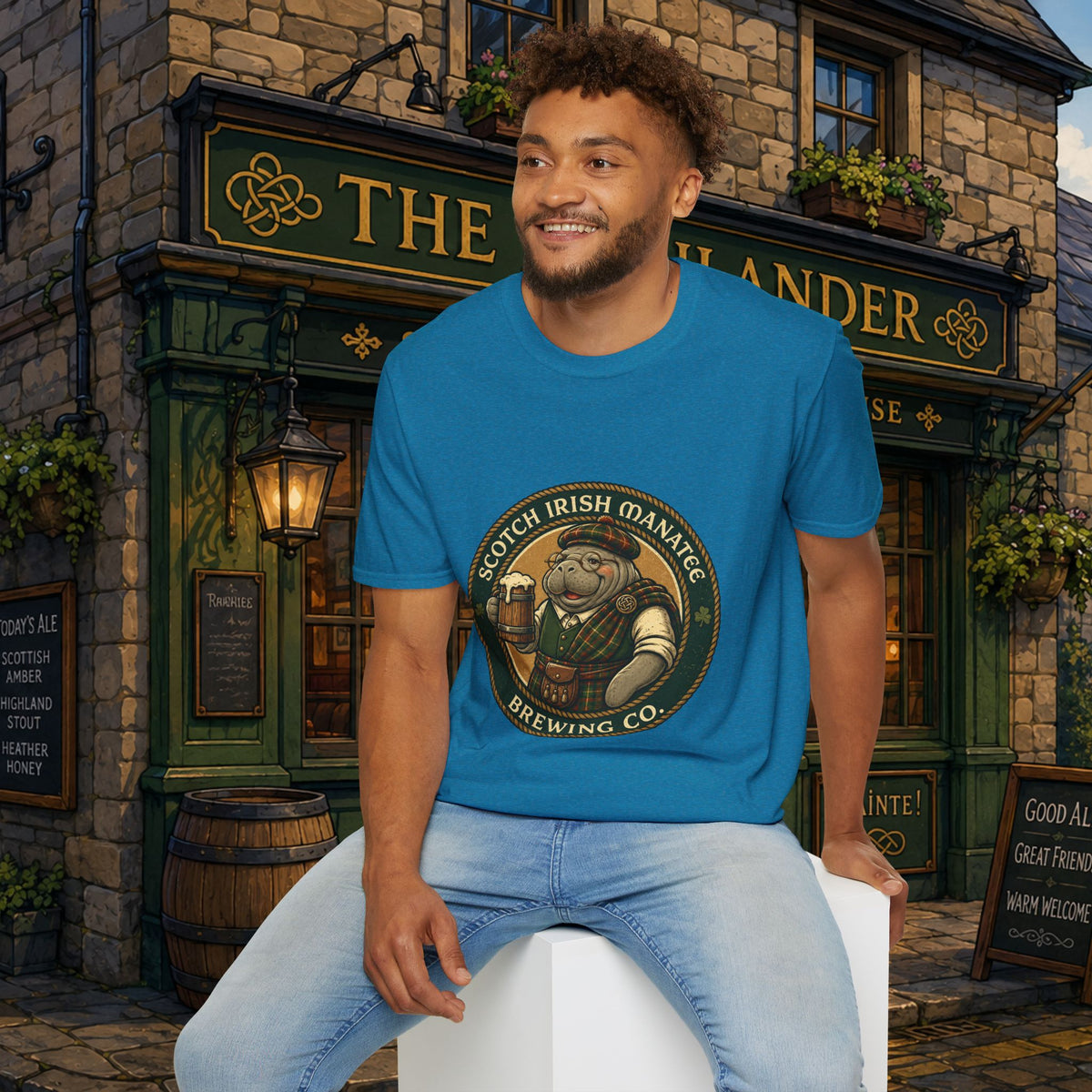 Scotch-Irish Manatee Brewing Company T-Shirt