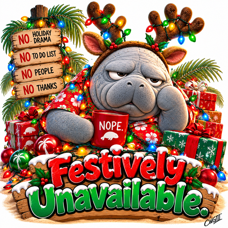 Merry Manatee Christmas