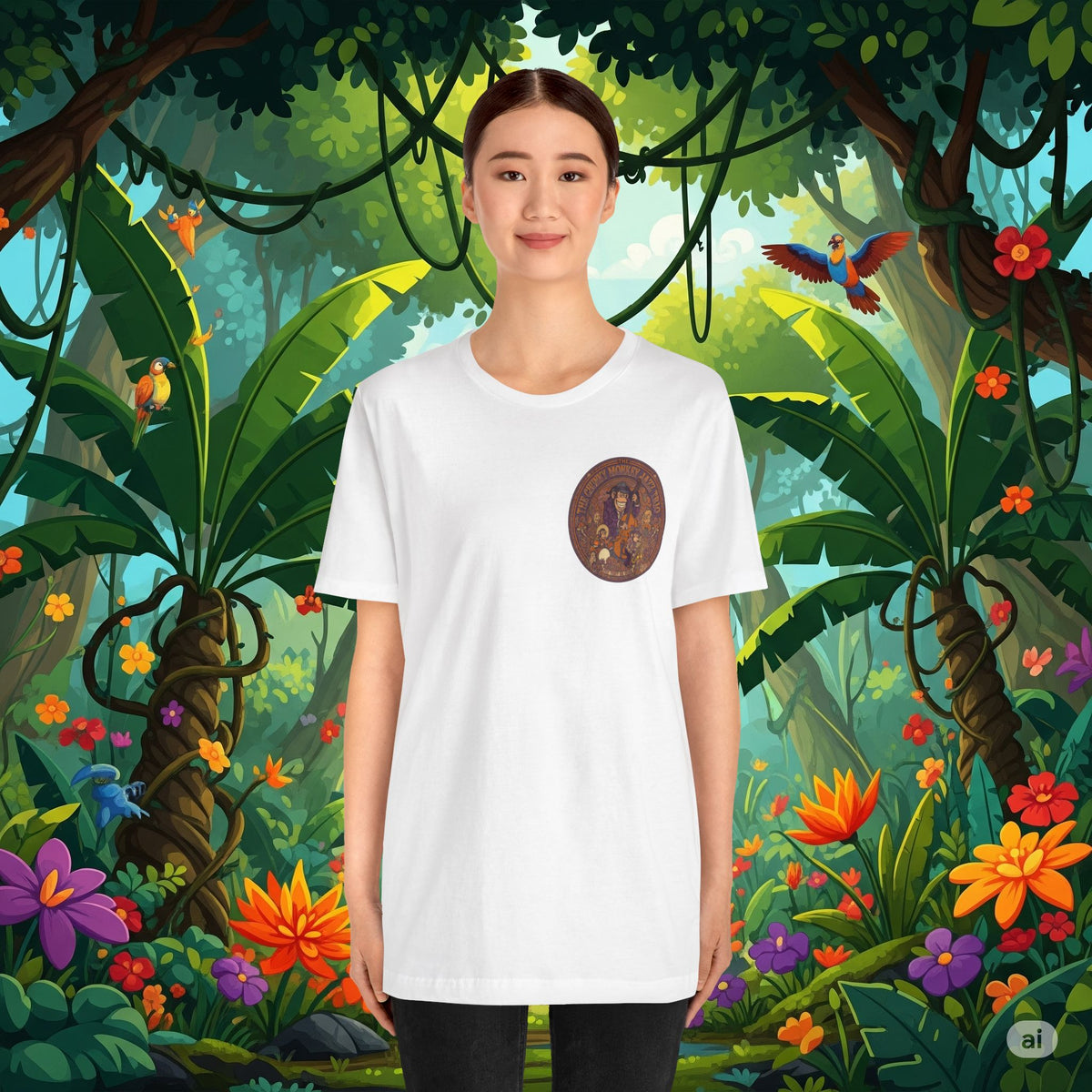 Vintage Style Fat Tony and the Chunky Monkey Trio Shirt - Retro Band Tee