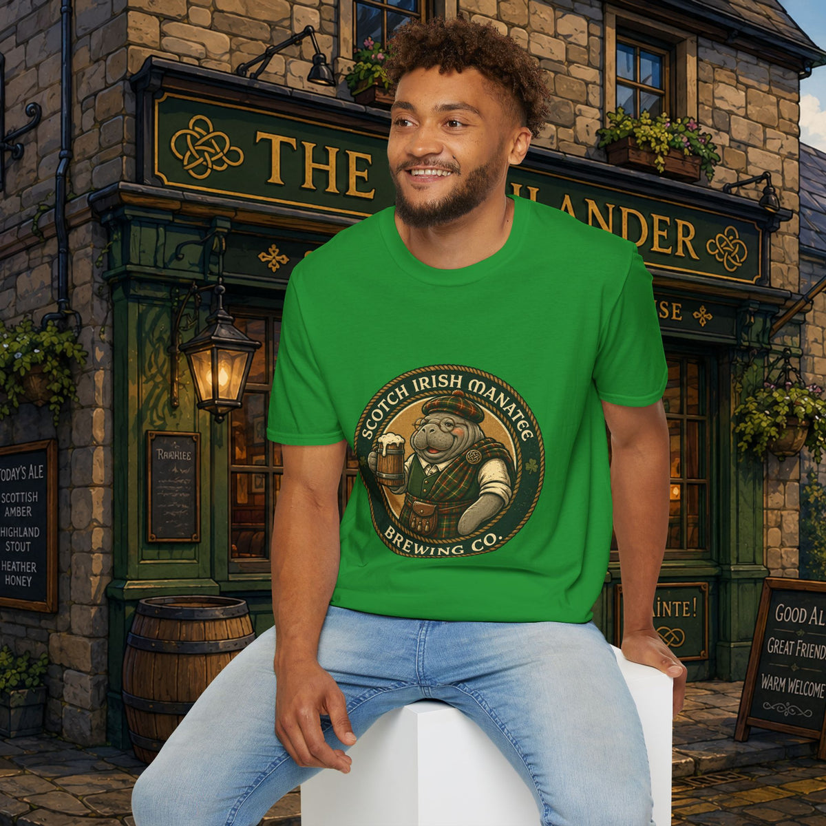 Scotch-Irish Manatee Brewing Company T-Shirt