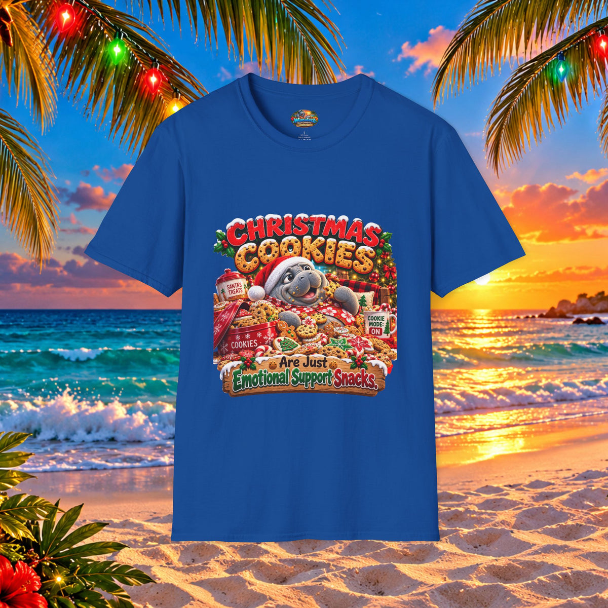 Christmas Cookies Emotional Support Snacks T-Shirt