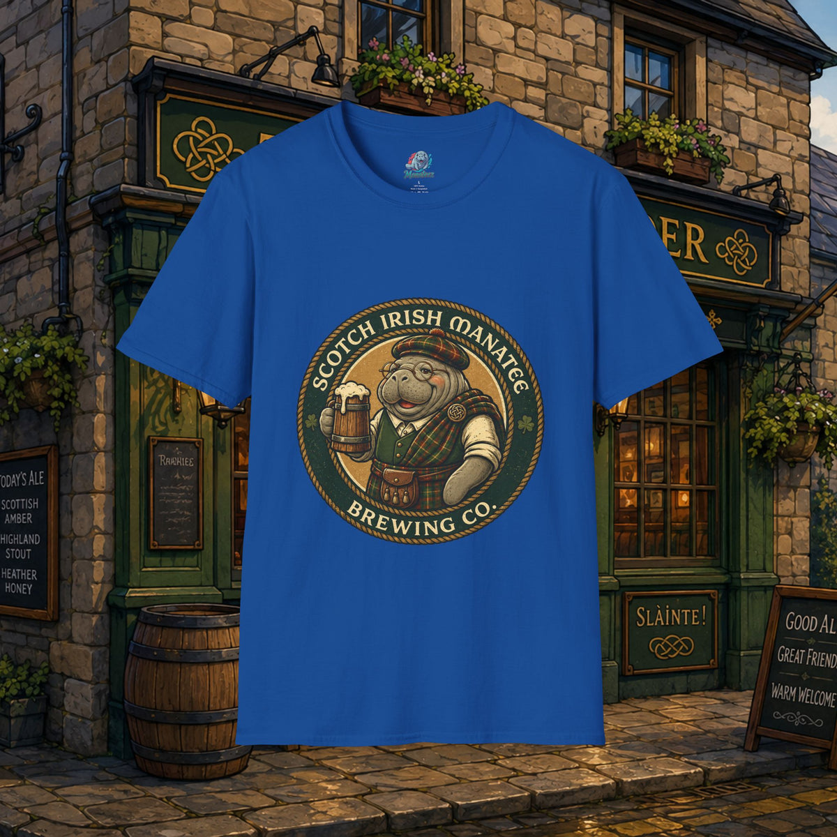 Scotch-Irish Manatee Brewing Company T-Shirt