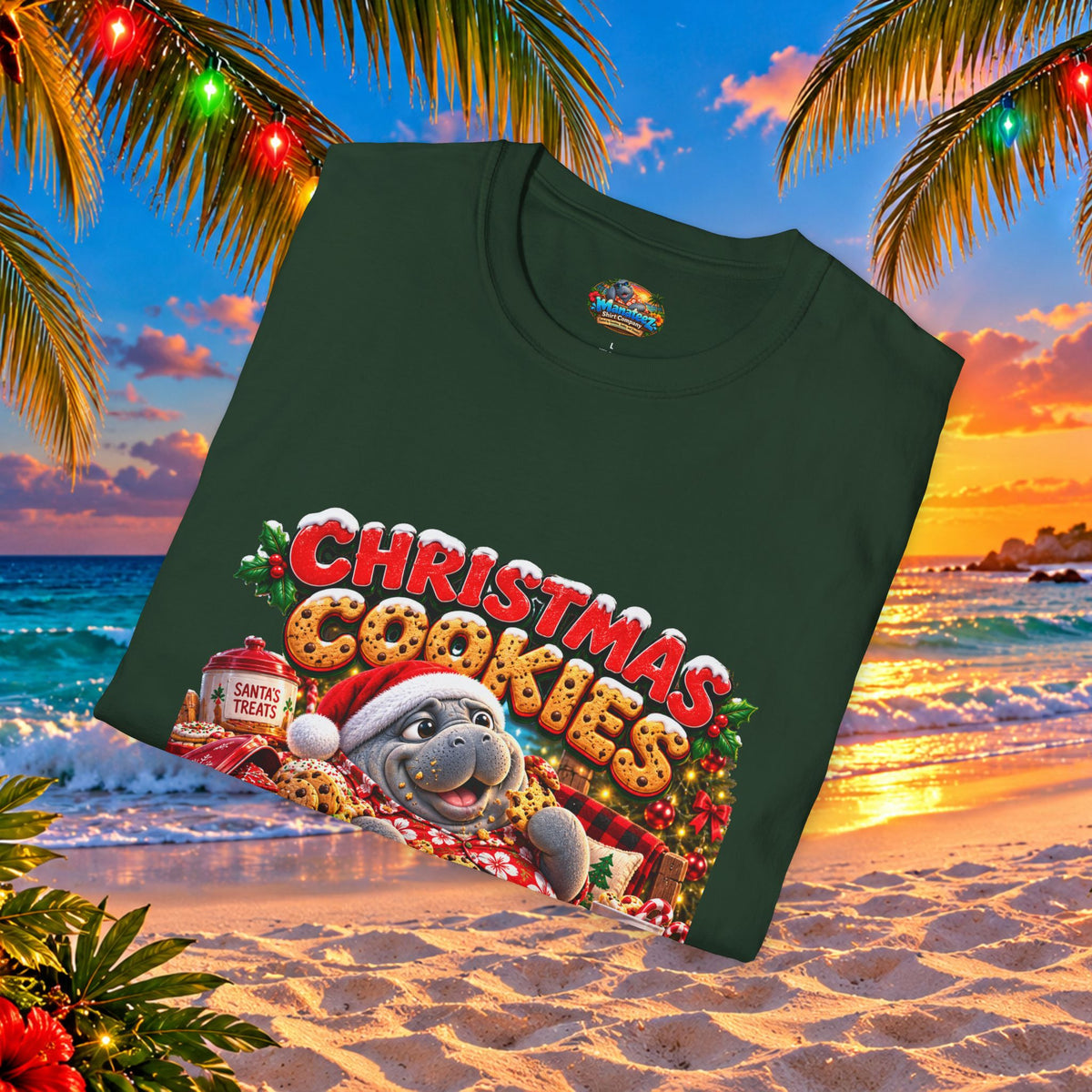 Christmas Cookies Emotional Support Snacks T-Shirt