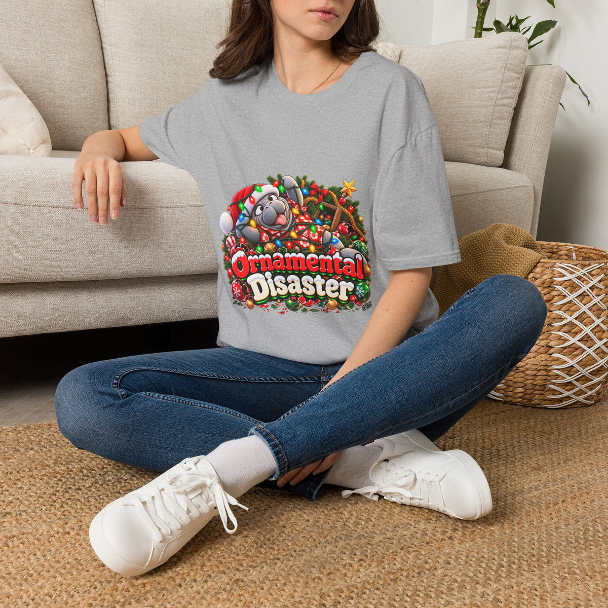 Ornamental Disaster Christmas T-Shirt