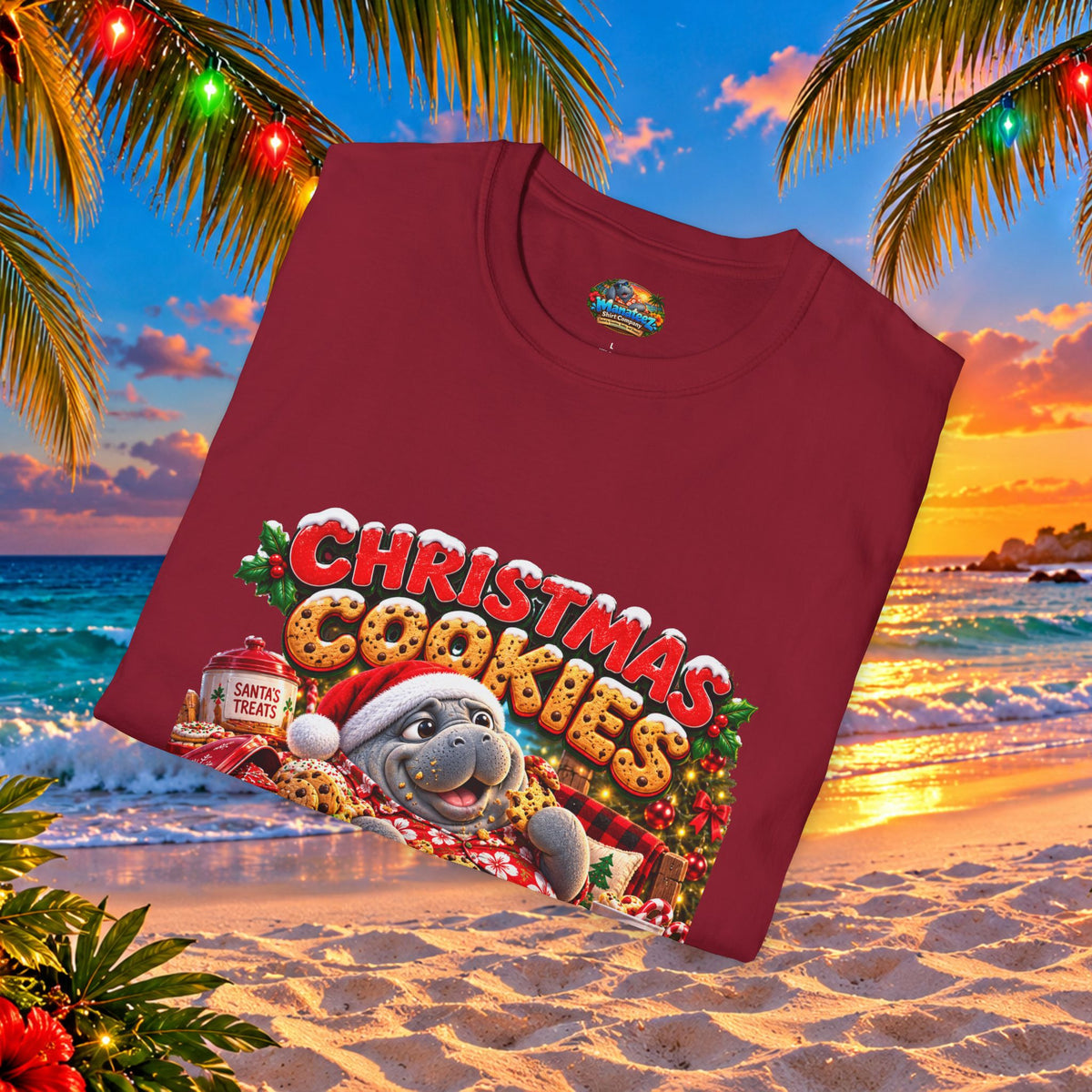 Christmas Cookies Emotional Support Snacks T-Shirt